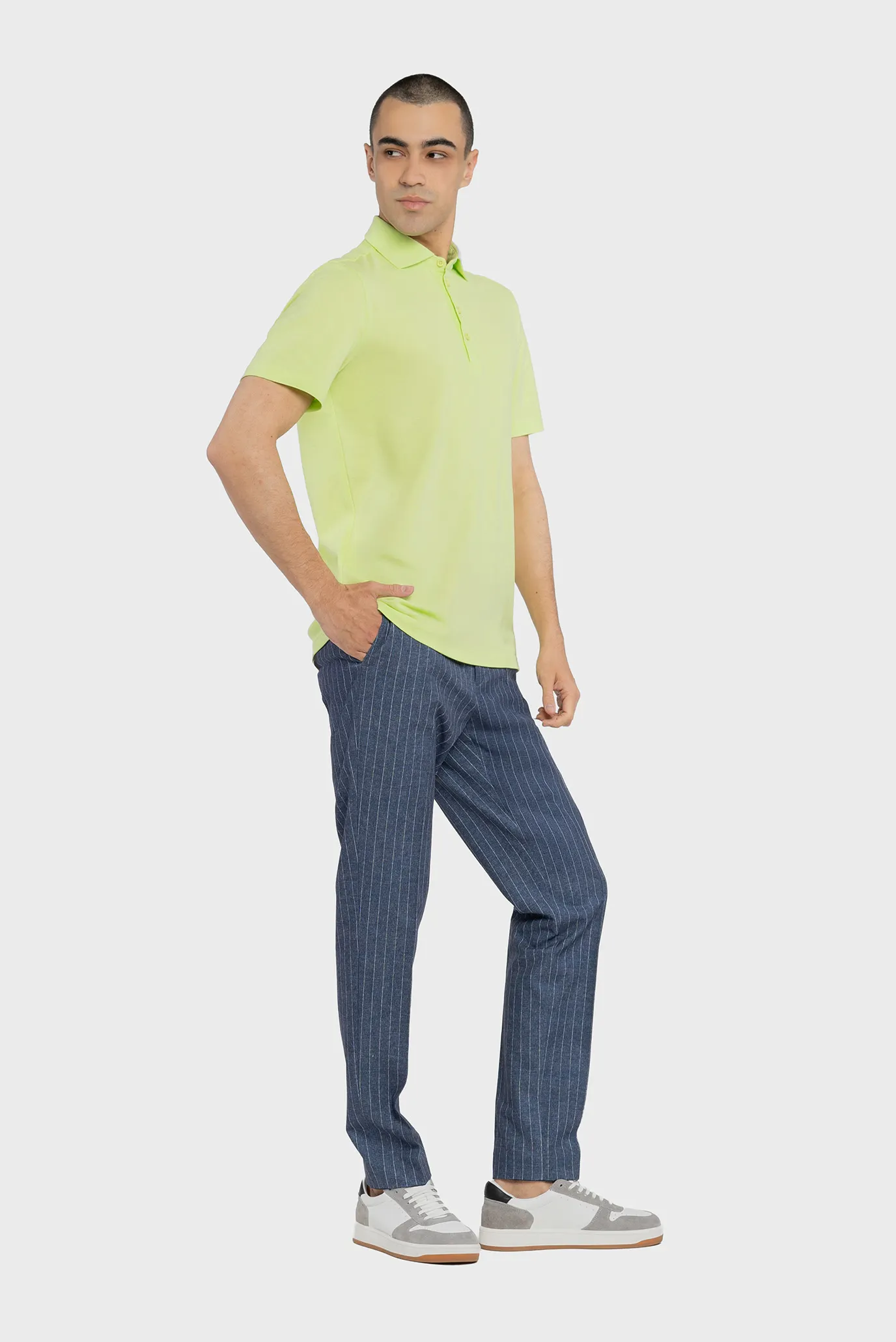 Чоловіче салатове поло 2