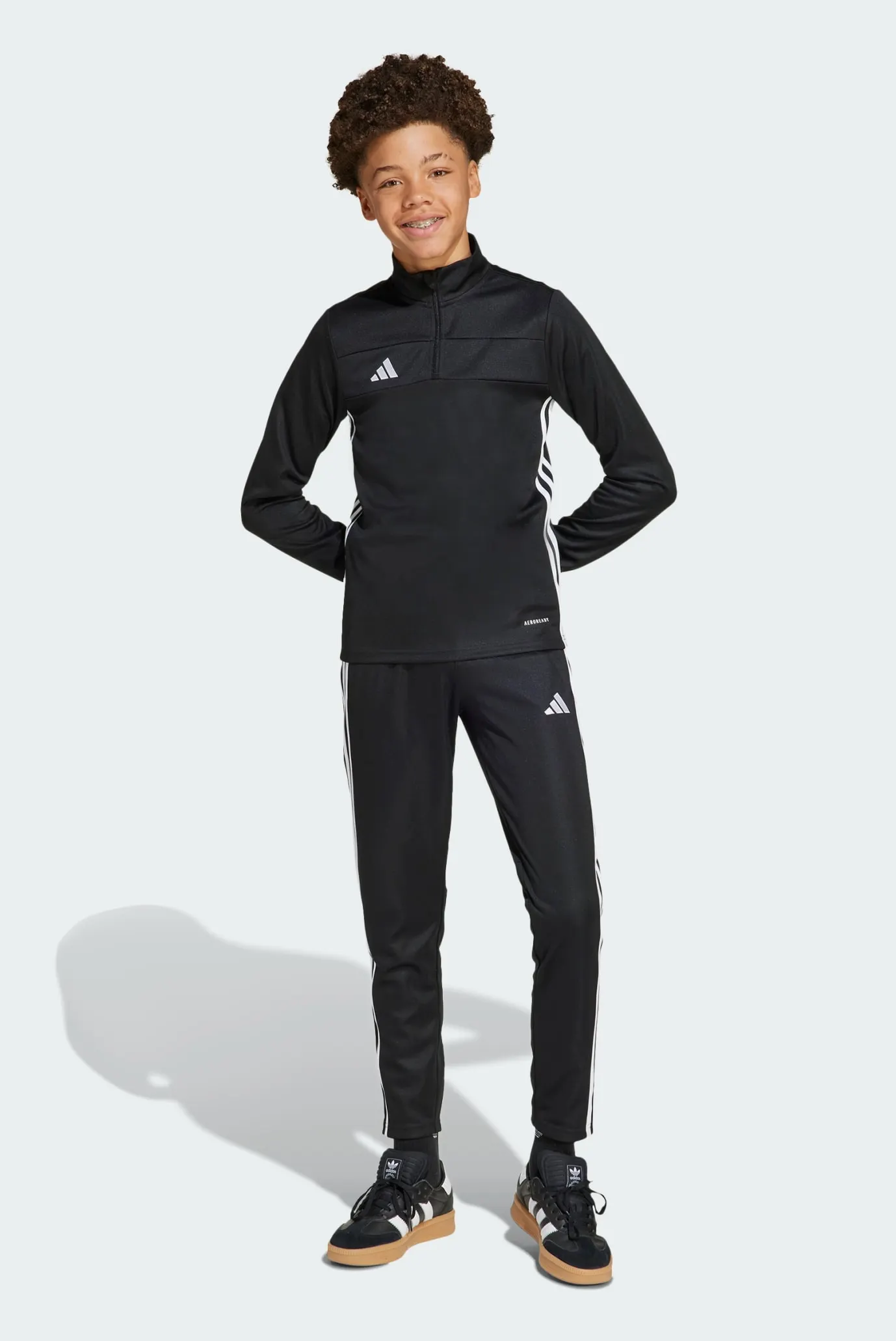 Дитячі чорні спортивні штани Tiro 25 Essentials Kids 2