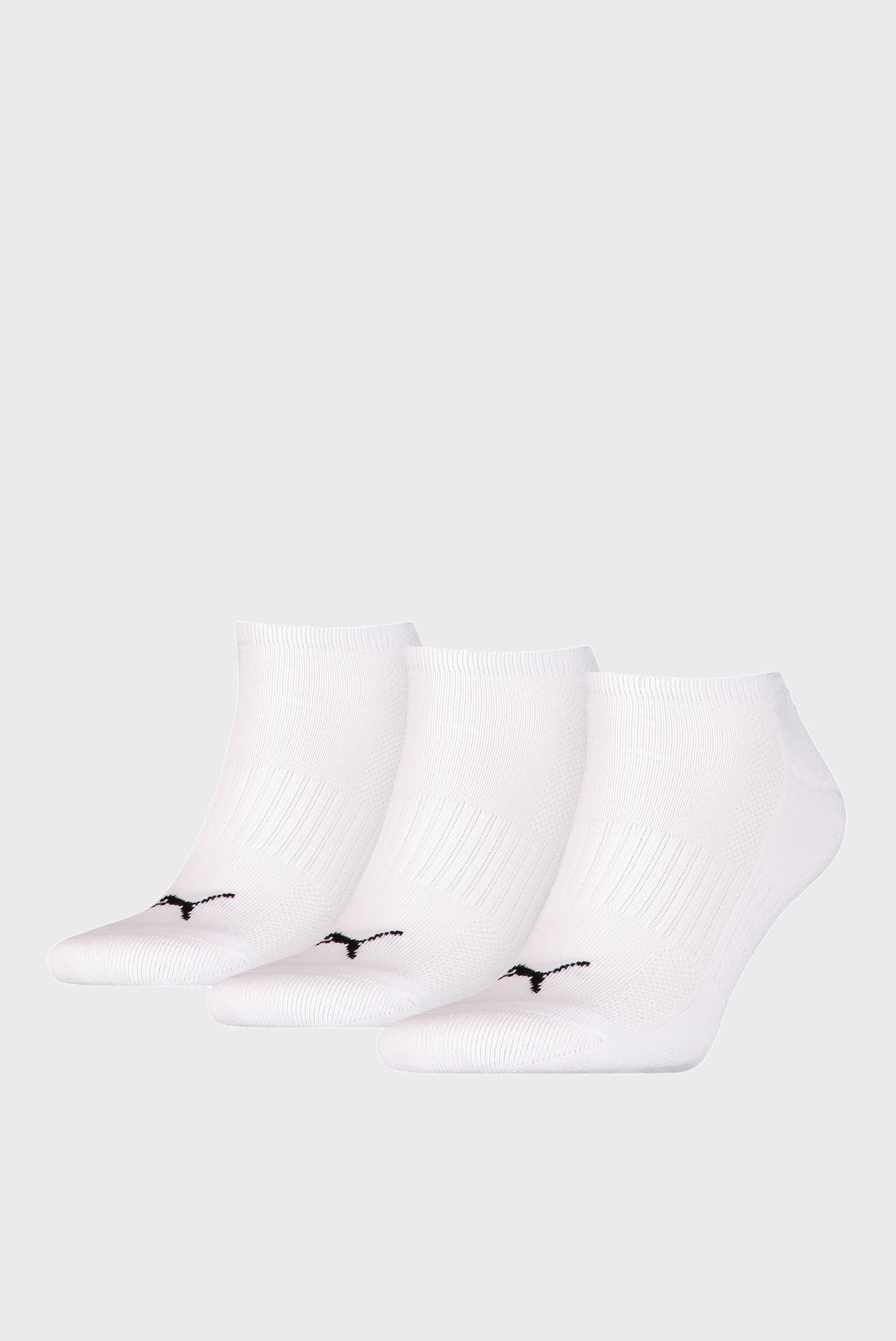 Белые носки (3 пары) Unisex Cushioned Sneaker Socks 1