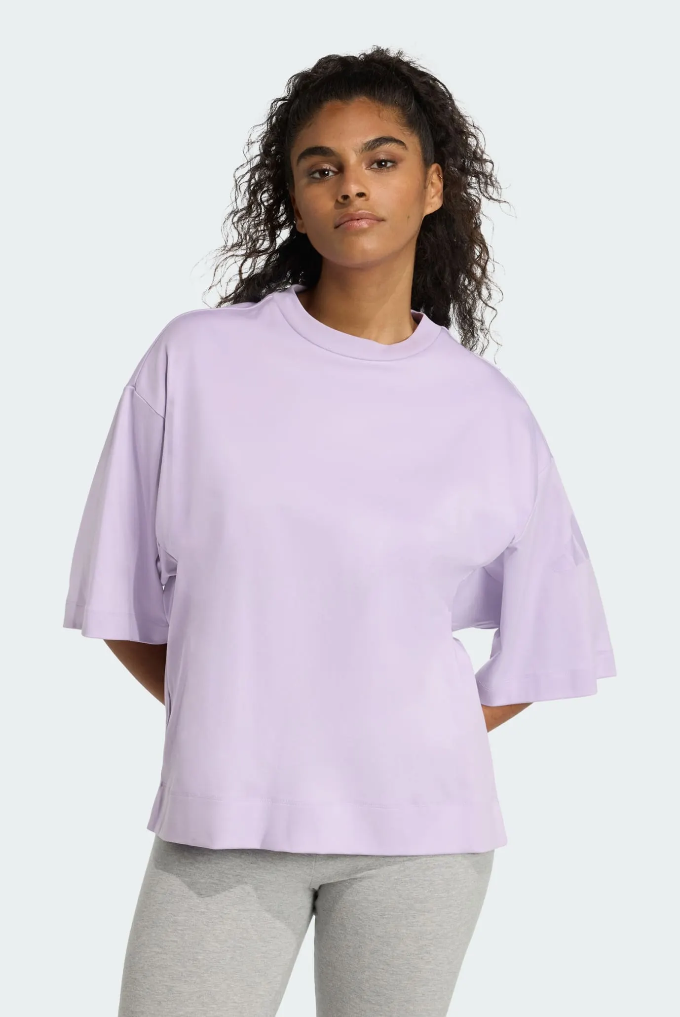 Жіноча бузкова футболка ALL SZN Soft Lux Loose 1