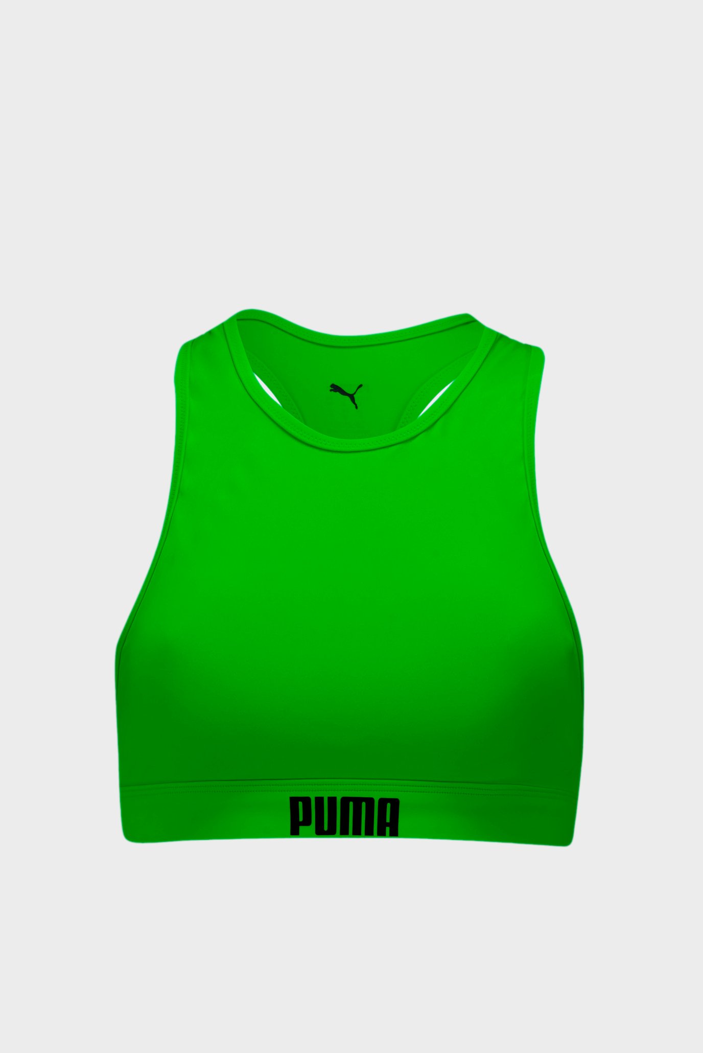 Женский зеленый топ от купальника PUMA Swim Women Racerback Swim Top 1