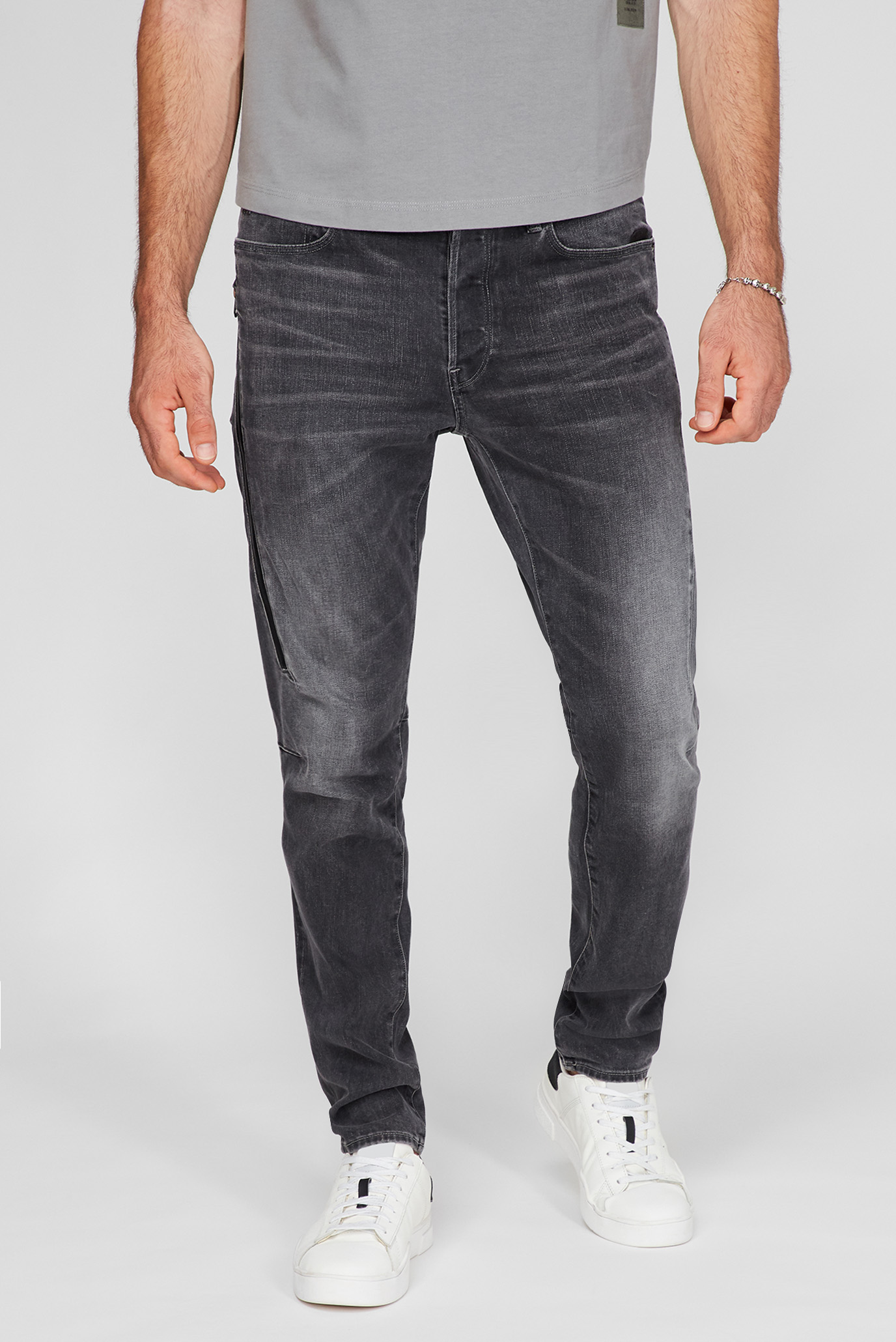 Чоловічі сірі джинси Citishield 3D Slim Tapered 1