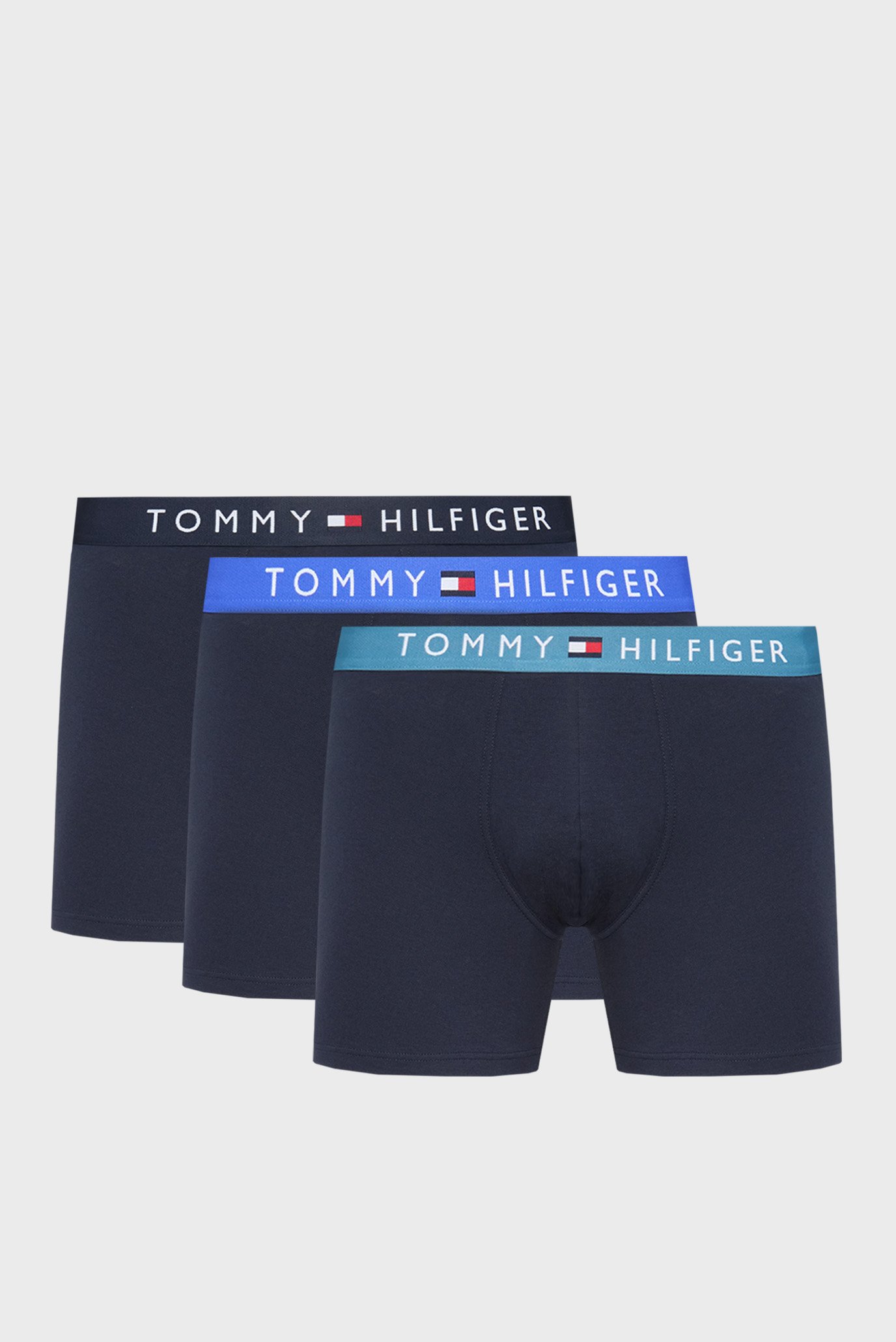 Мужские темно-синие боксеры (3 шт) TRUNK WB Синий S Tommy Hilfiger UM0UM03181 Мужские темно-синие боксеры (3 шт) TRUNK WB Синий S Tommy Hilfiger UM0UM03181