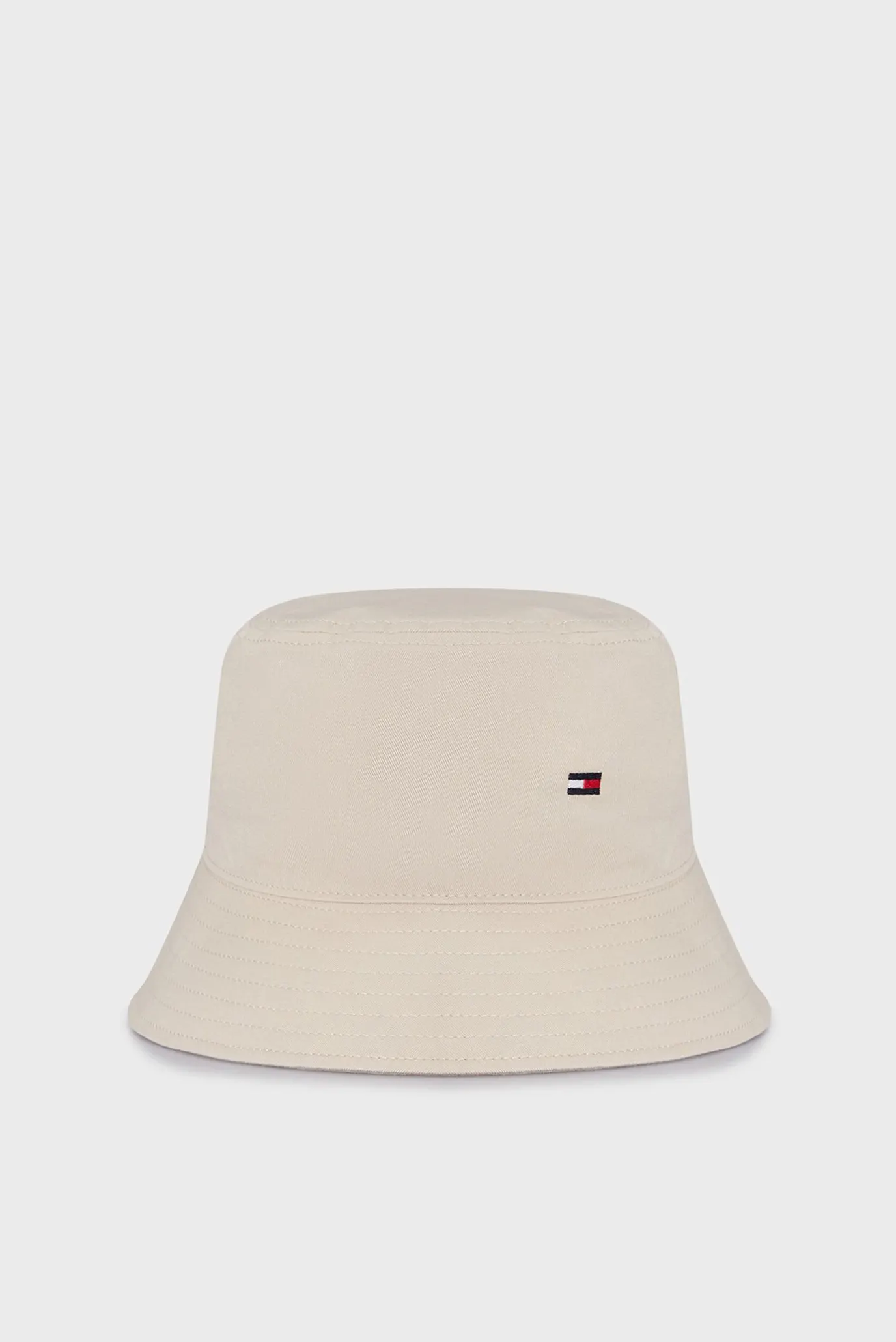 Мужская бежевая панама TH FLAG BUCKET Бежевый ONESIZE Tommy Hilfiger AM0AM10859