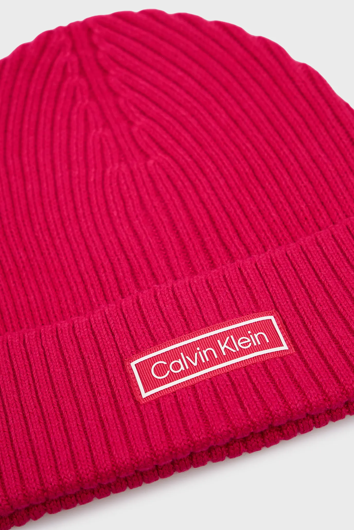 Мужская малиновая шапка CHUNKY 3