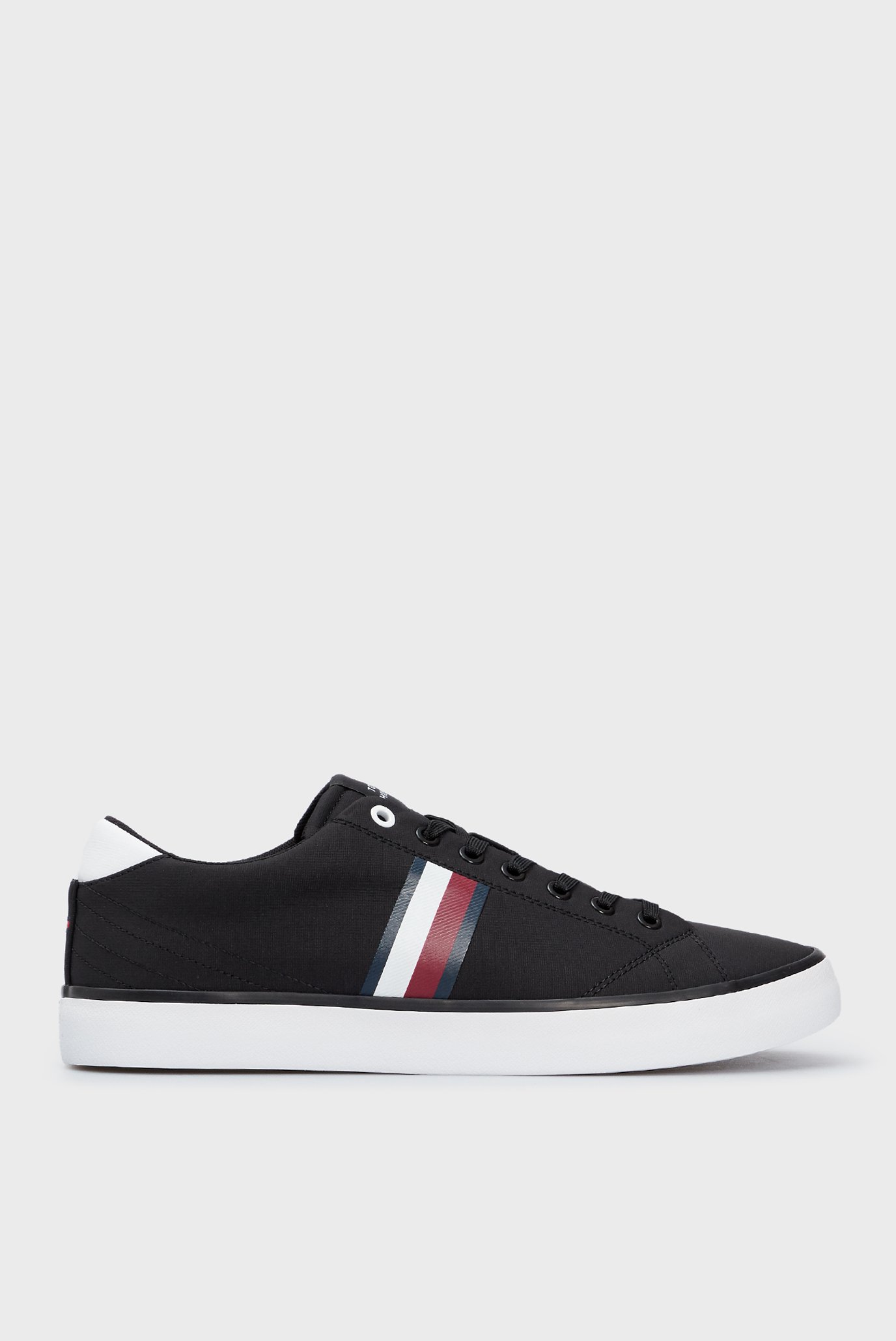 Мужские черные кеды TH HI VULC LOW STRIPES MESH 1