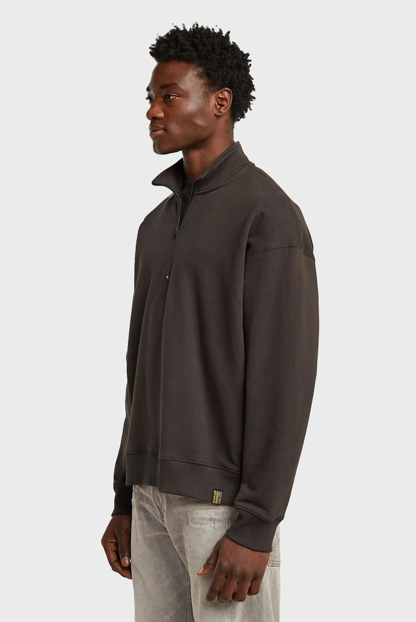 Чоловіча темно-коричнева спортивна кофта Essential loose 4