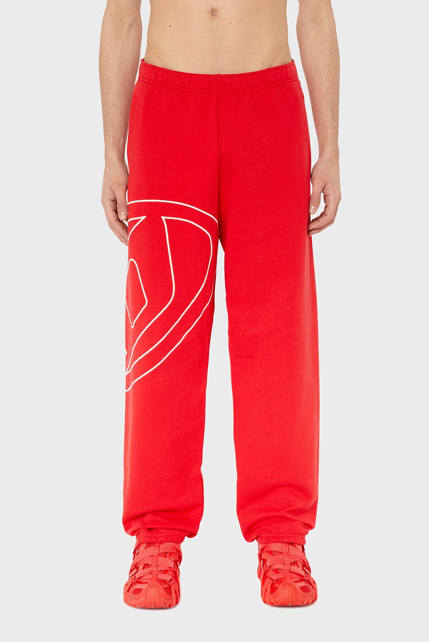 Мужские красные спортивные брюки P-MARKY-MEGOVAL 1