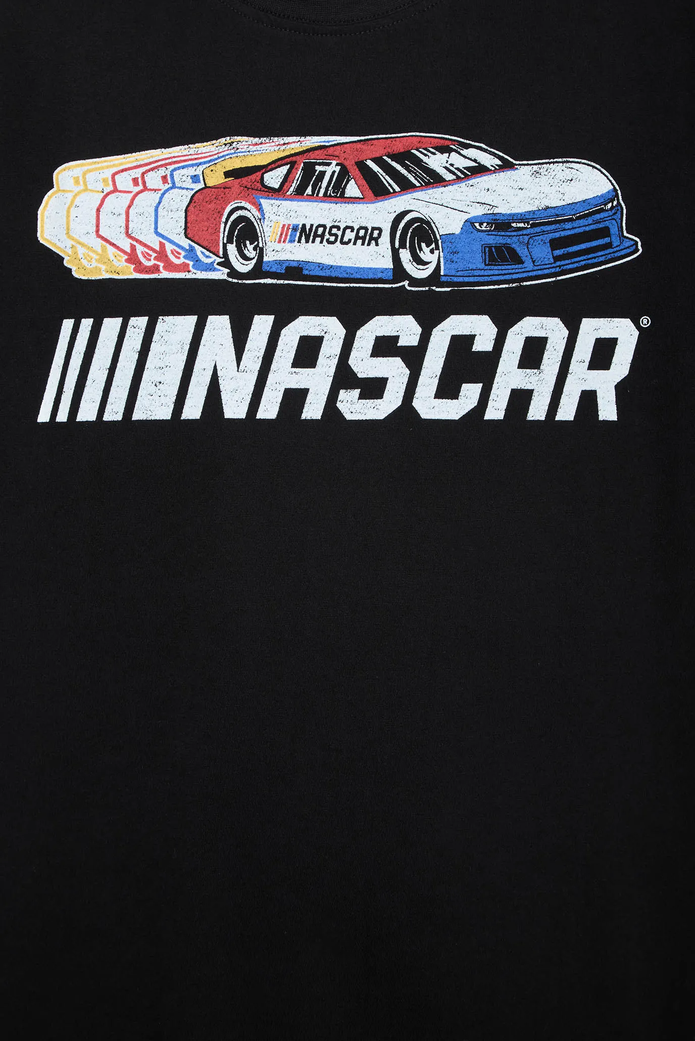 Чорна футболка NASCAR (унісекс) 3
