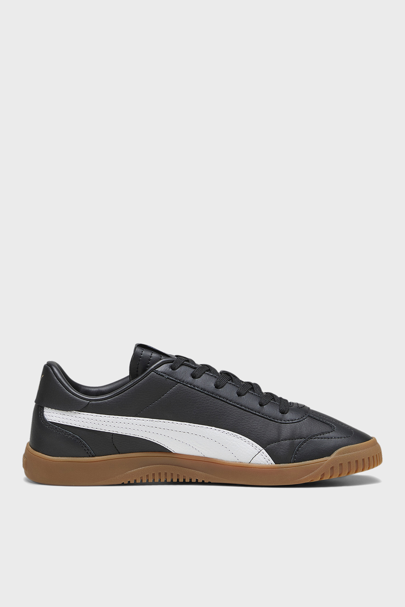 Черные кожаные сникерсы PUMA Club 5v5 Sneakers 1