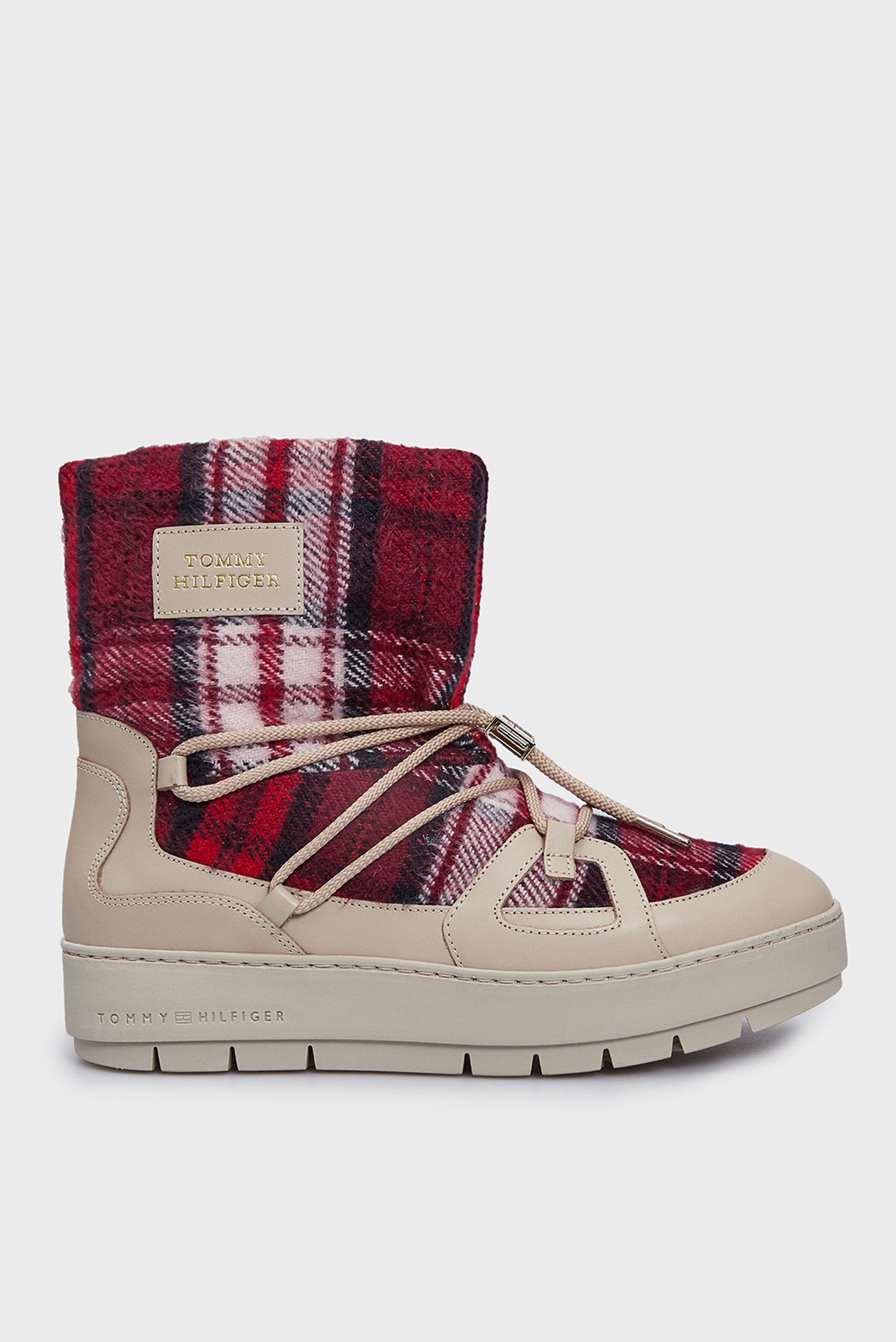 Женские луноходы в клетку TARTAN SNOWBOOT 1