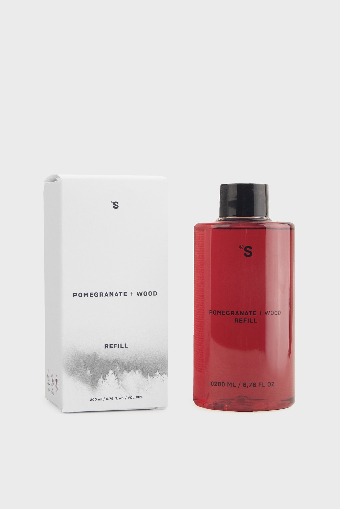 Рефіл до аромадифузора Pomegranate + Wood (200 мл) 1