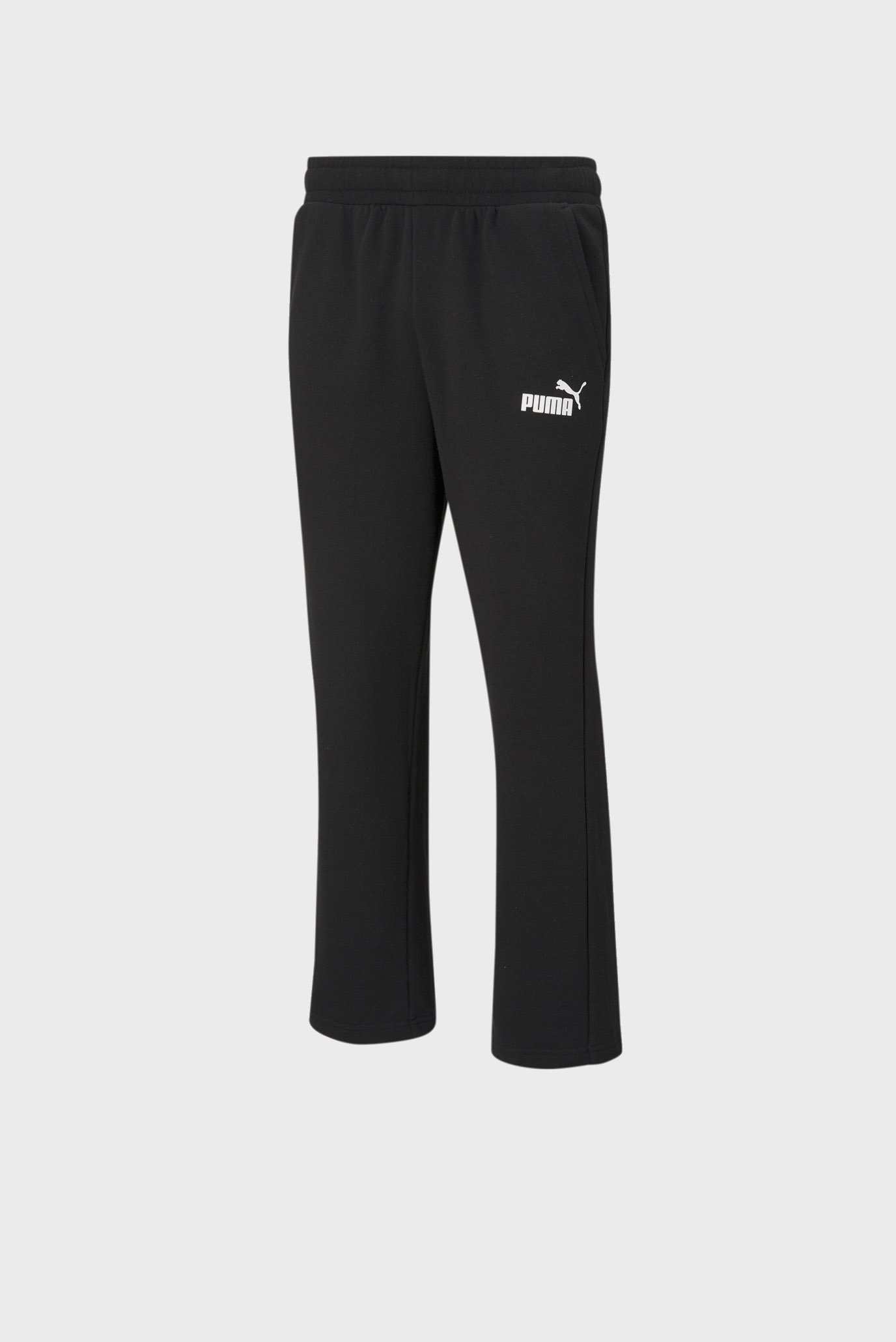 Чоловічі чорні спортивні штани Essentials Logo Flared Men’s Pants PUMA ...