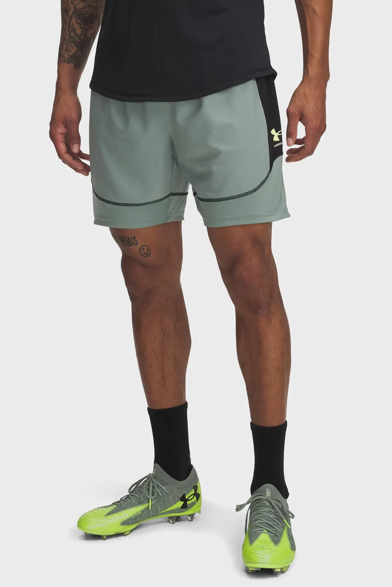 Чоловічі м'ятні шорти UA M's Ch. Pro Train Short 1