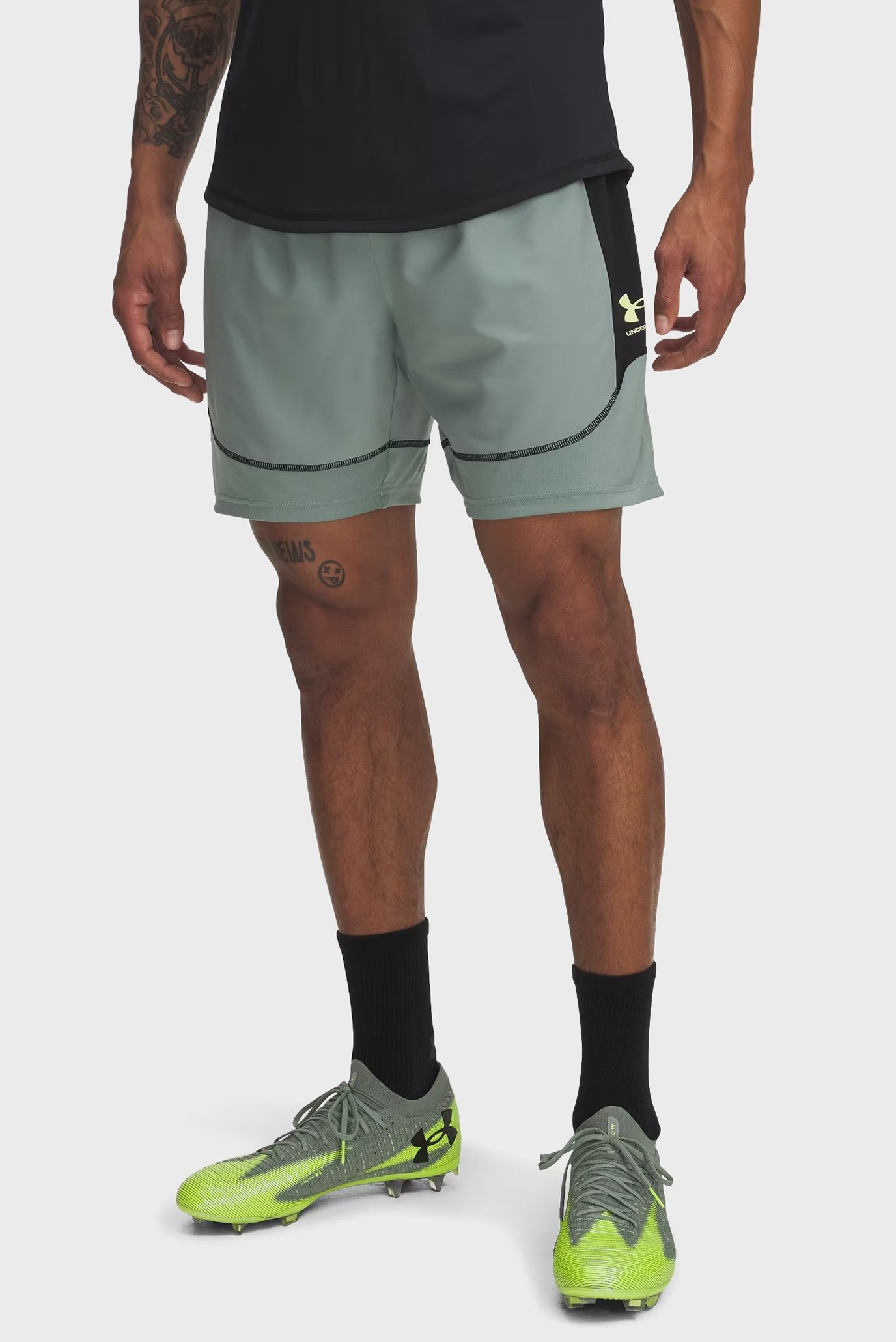 Мужские мятные шорты UA Ms Ch. Pro Train Short Ментоловый XXL Under Armour 1379453-348 Мужские мятные шорты UA Ms Ch. Pro Train Short Ментоловый XXL Under Armour 1379453-348