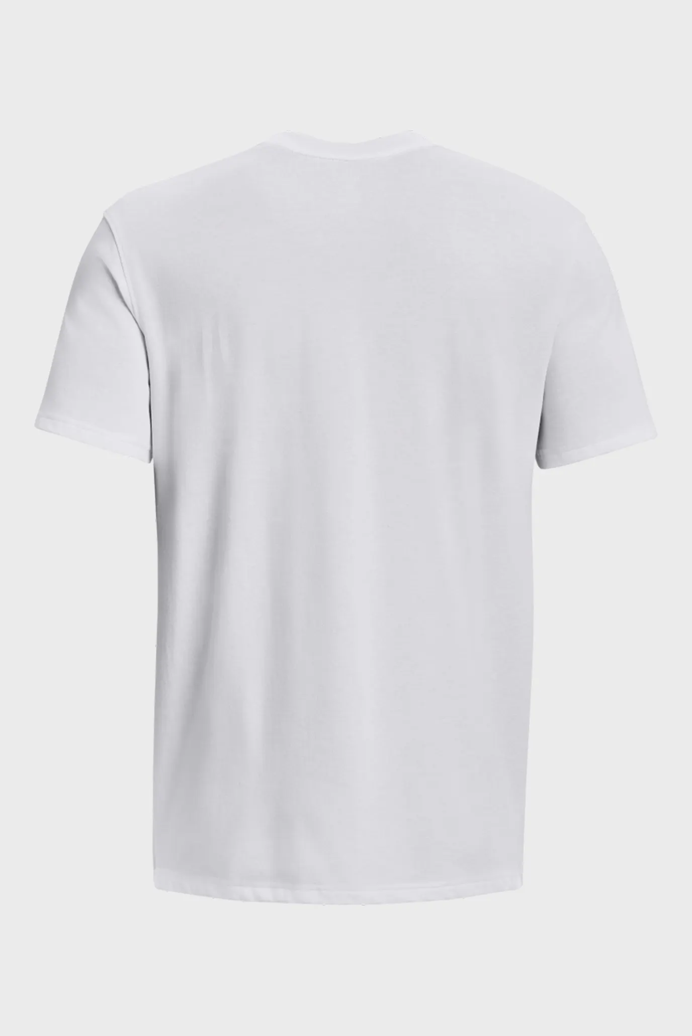 Мужская белая футболка UA LOGO EMB HEAVYWEIGHT 6