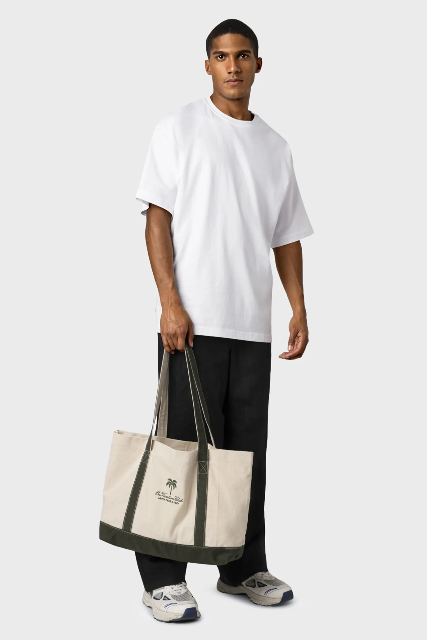 Бежева сумка Tiles 3