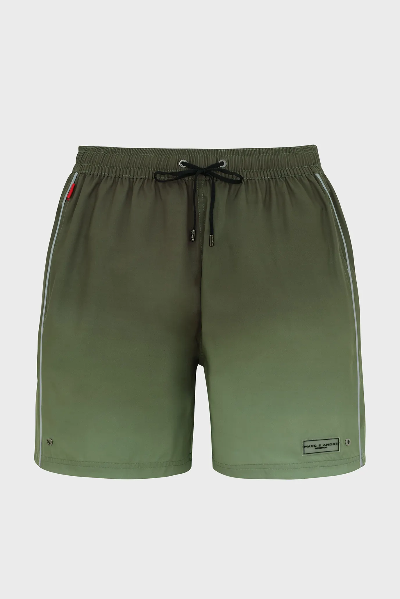 Мужские зеленые плавательные шорты 6