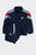 Детский темно-синий спортивный костюм (кофта, брюки) adidas Rekive