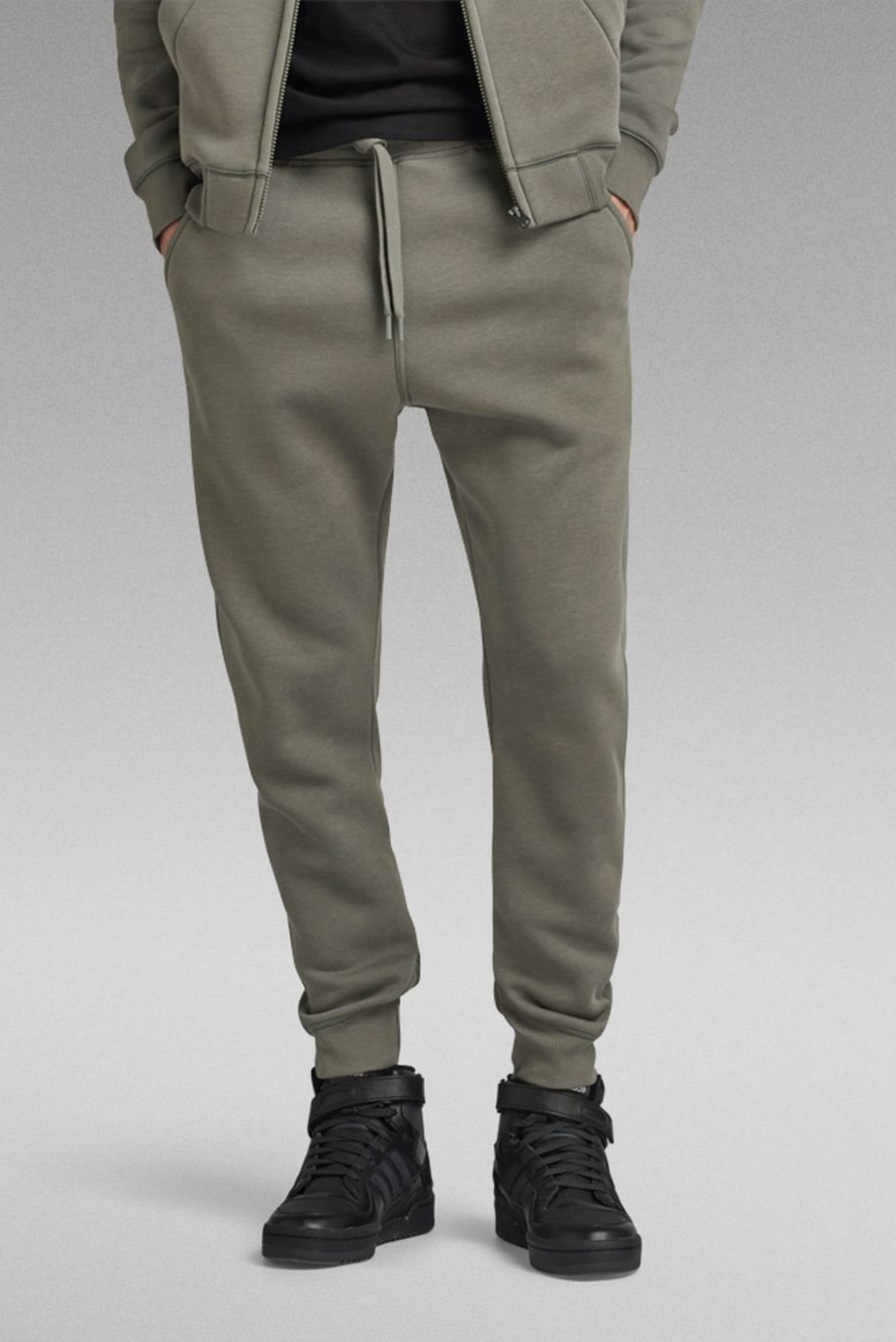 Мужские серые спортивные брюки Premium core type c sw 1