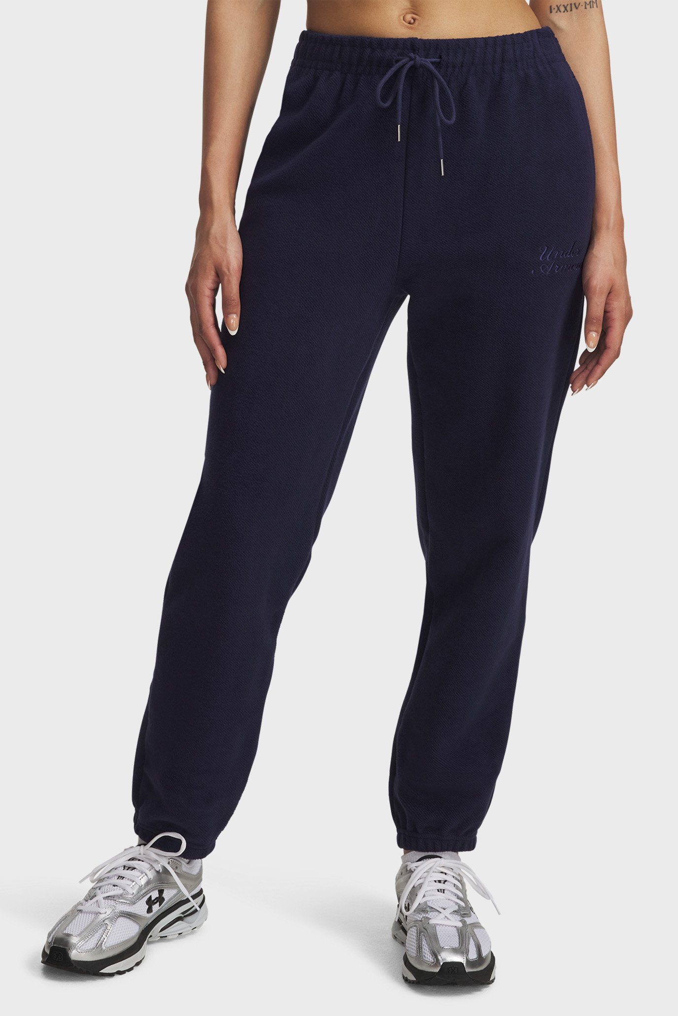 Женские темно-синие спортивные брюки Icon Terry Varsity Jogger Синий XS Under Armour 6004858-410 Женские темно-синие спортивные брюки Icon Terry Varsity Jogger Синий XS Under Armour 6004858-410
