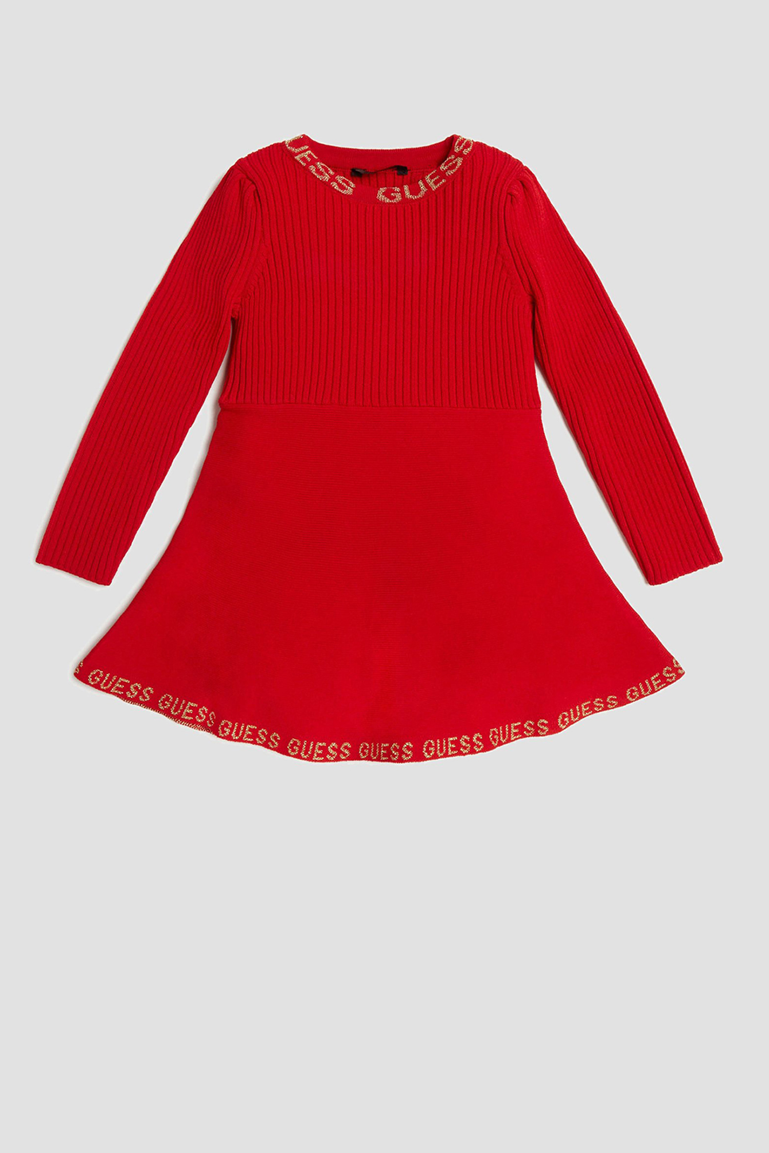 Детское красное платье 1