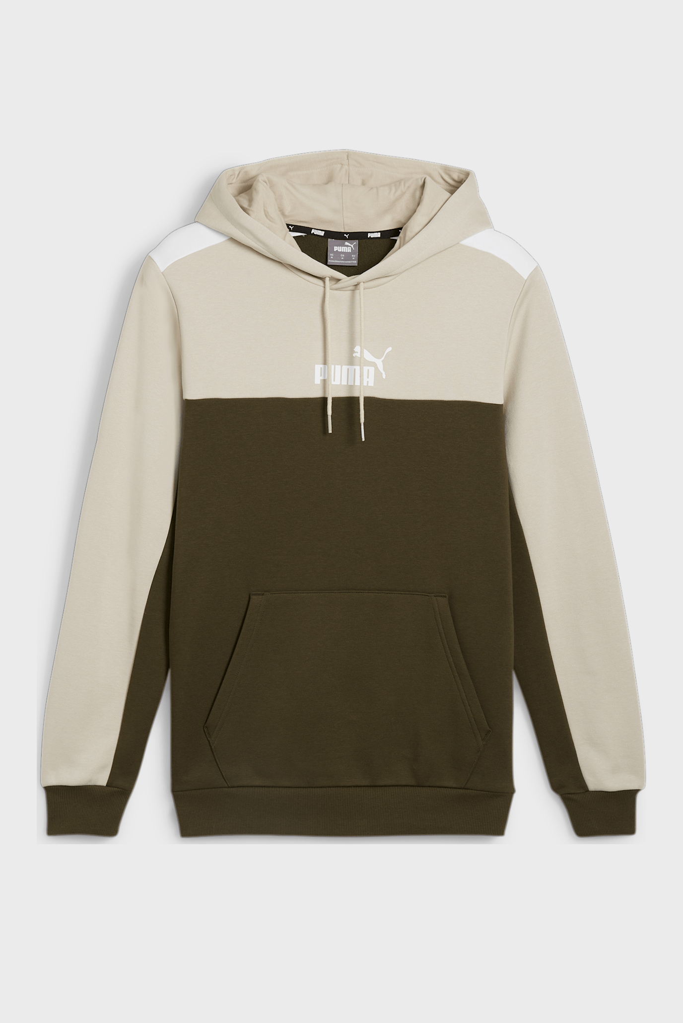 Мужское худи Essentials+ Block Hoodie Men 1