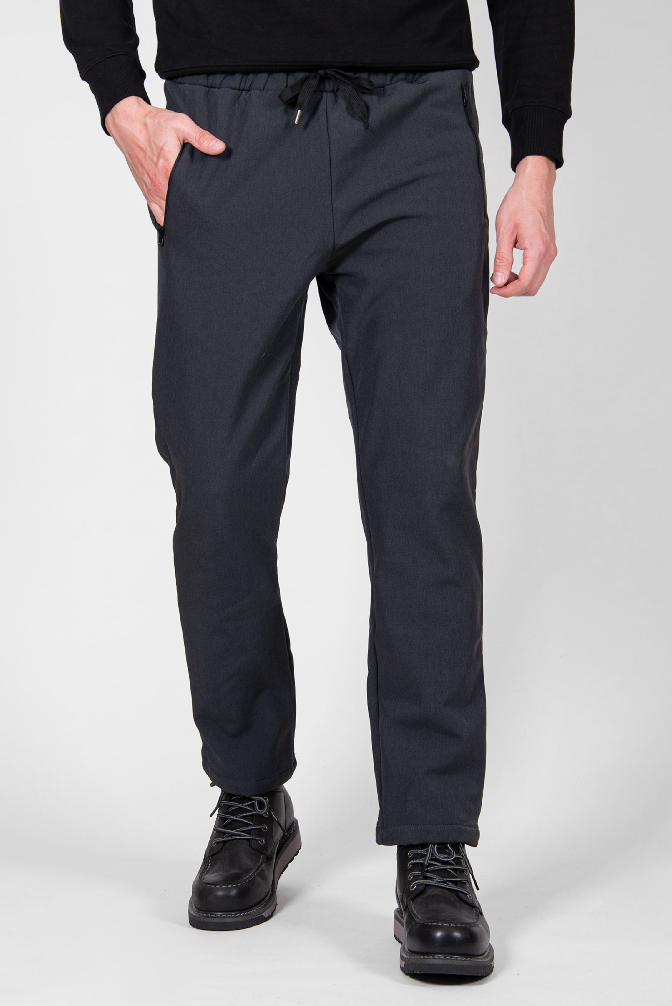 Чоловічі темно-сірі спортивні штани Torox 1