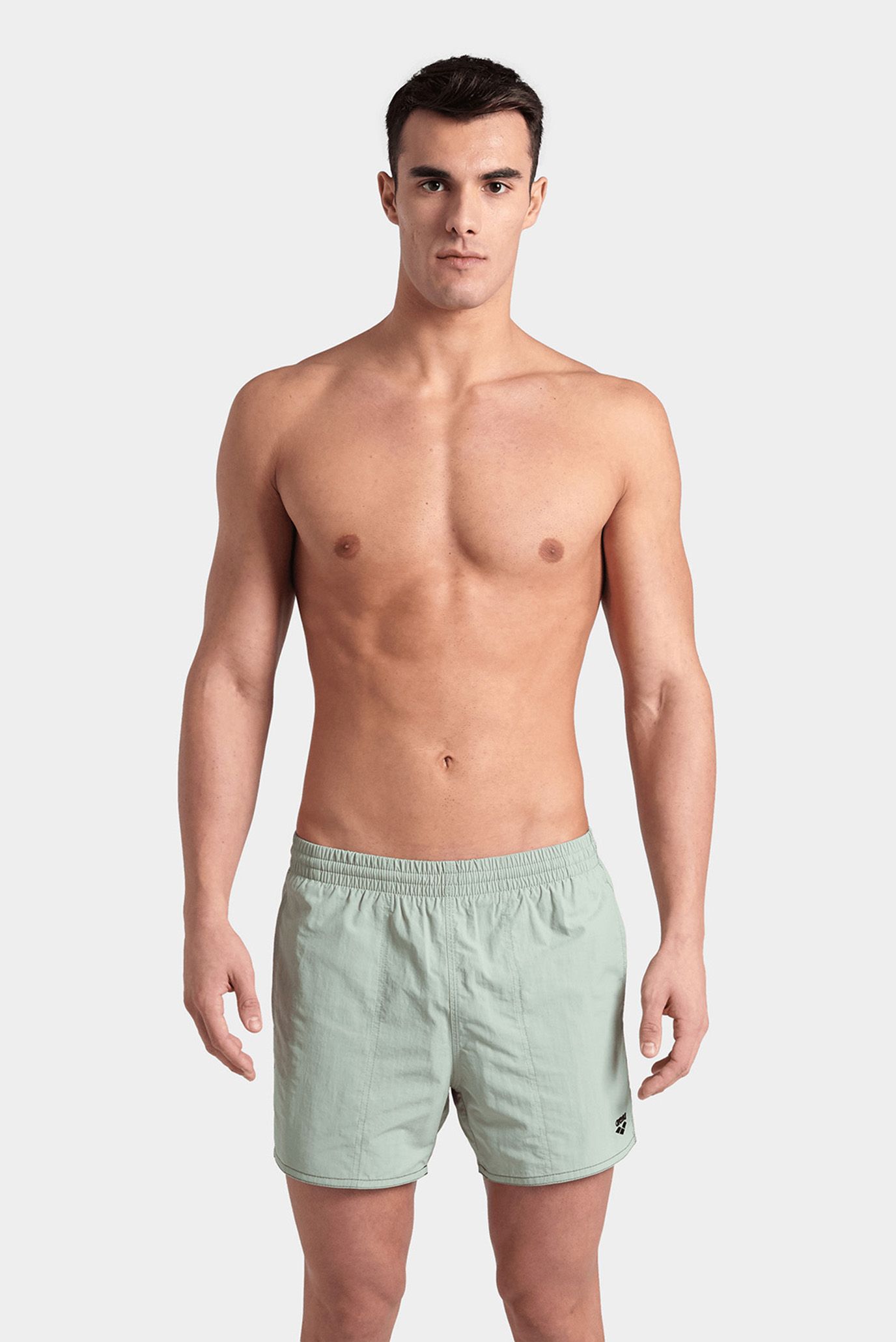 Мужские оливковые плавательные шорты BYWAYX R 1