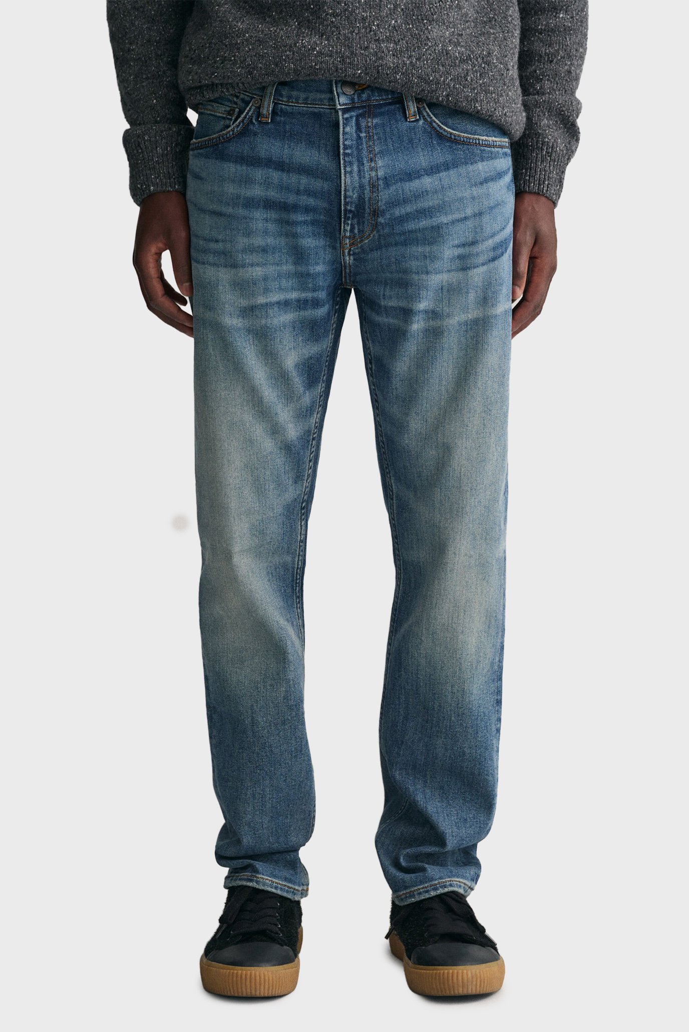 Мужские синие джинсы REGULAR ARCHIVE WASH JEANS 1