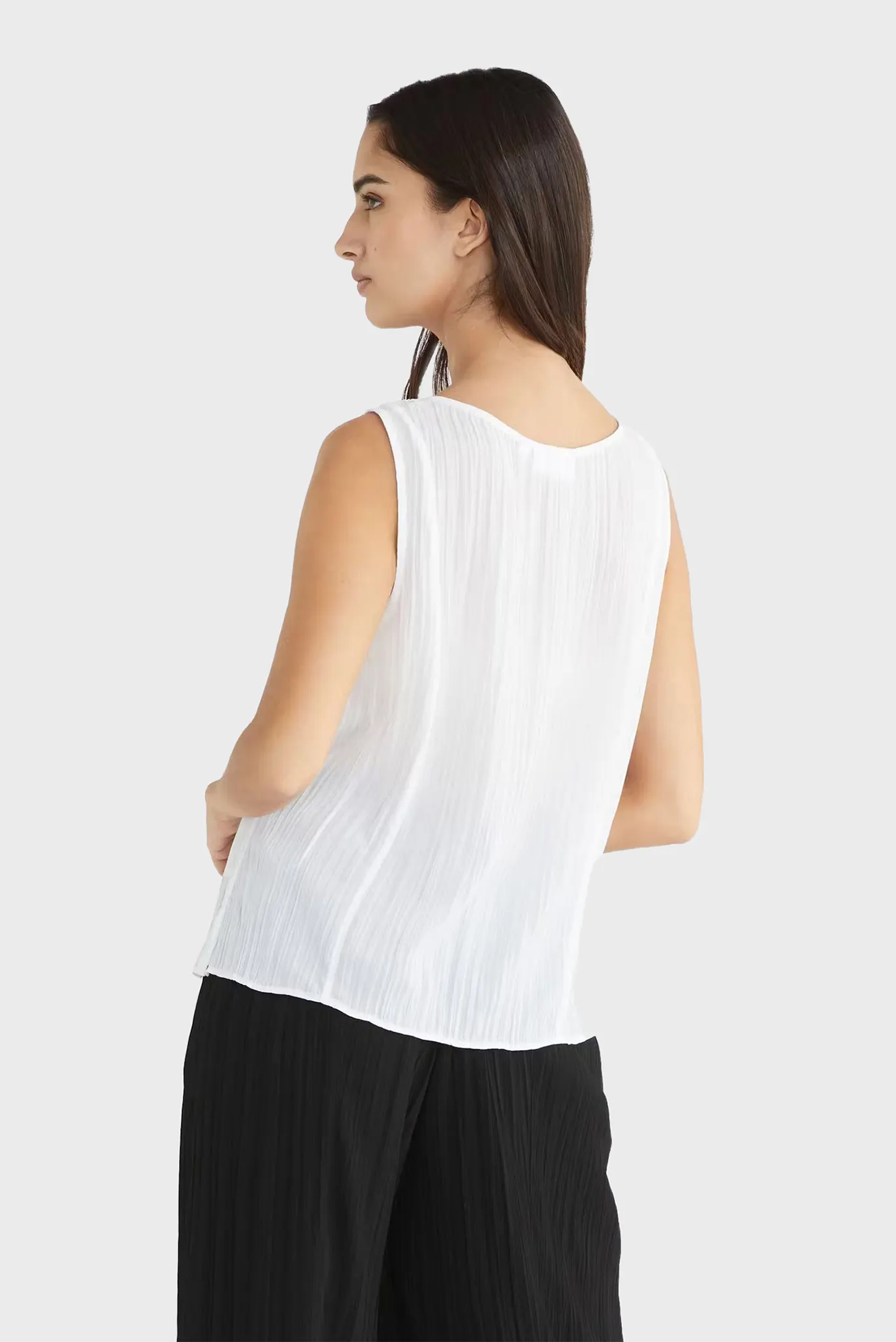 Женский белый топ SUMMER TEXTURED 3