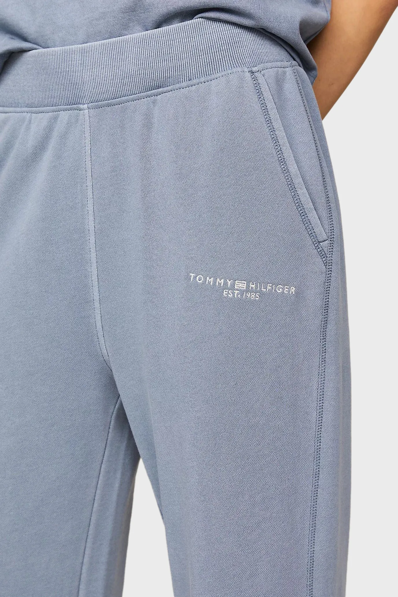 Жіночі сині спортивні штани GMD CORP LOGO STR LEG SWTPNTS 4