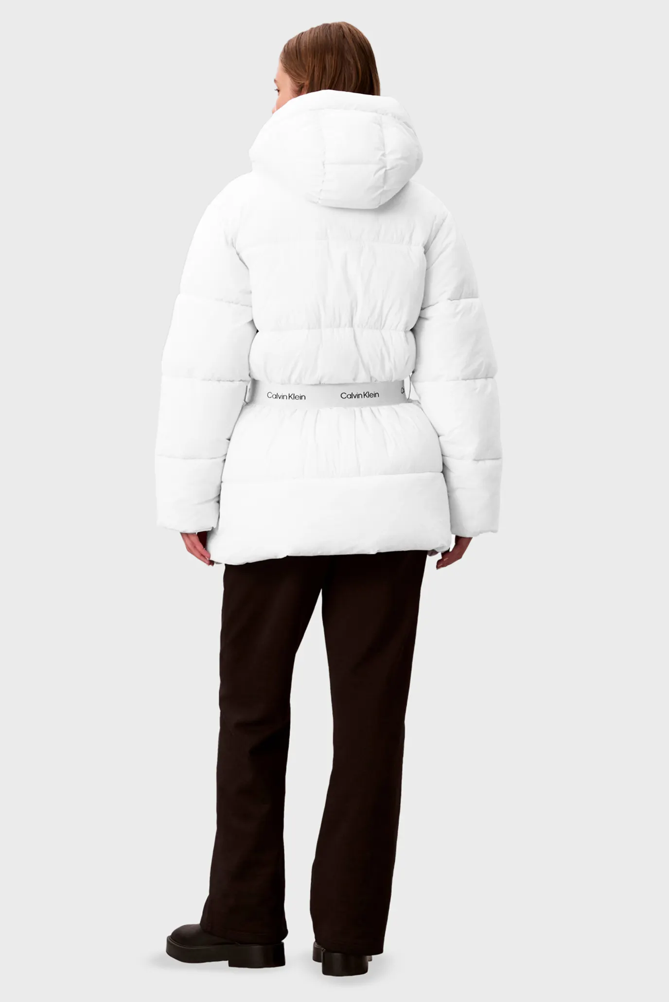 Женский белый пуховик MIDWEIGHT 4