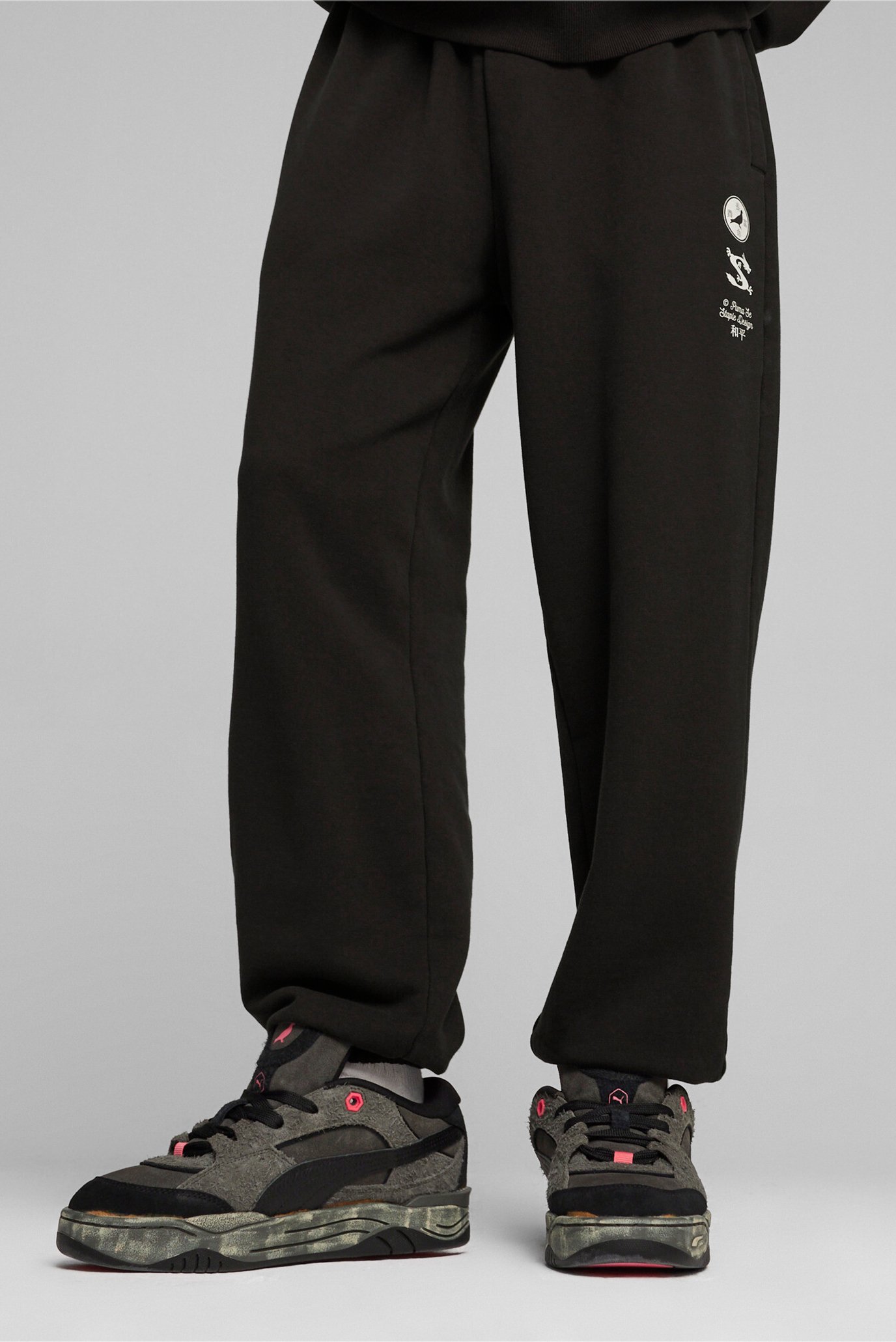 Чоловічі чорні спортивні штани PUMA X STAPLE Track Pants 1