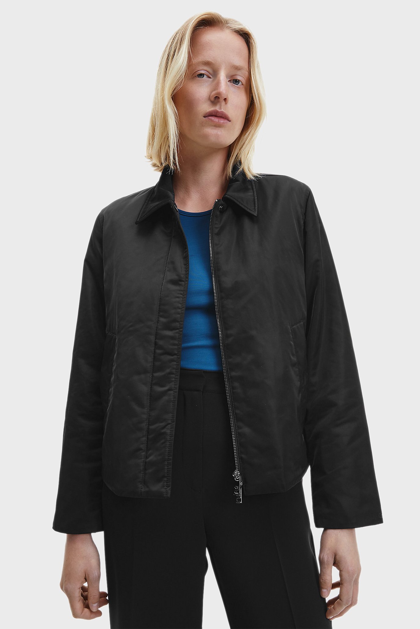 Женская черная куртка MINIMAL PADDED 1