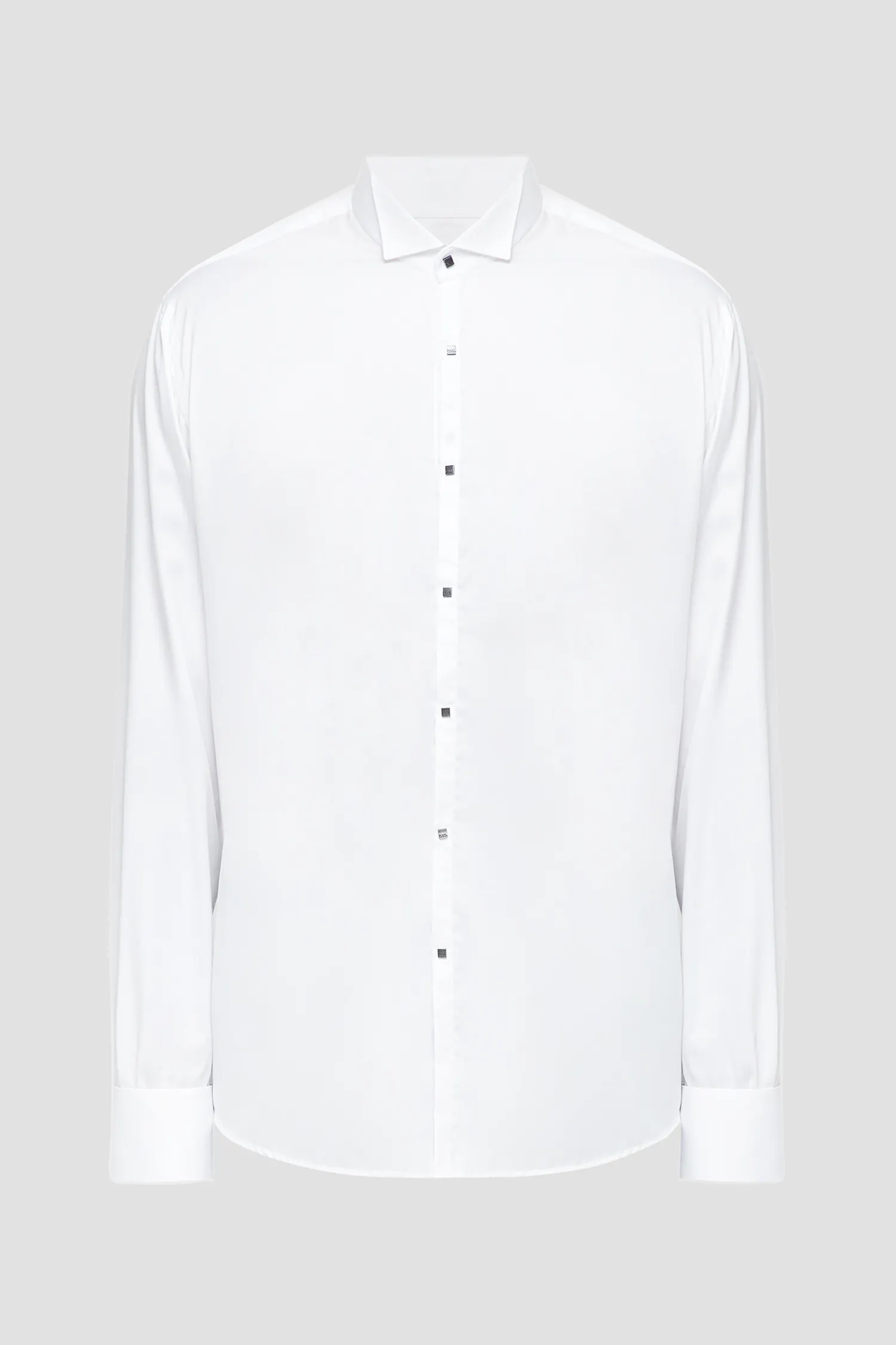 Мужская белая рубашка 6