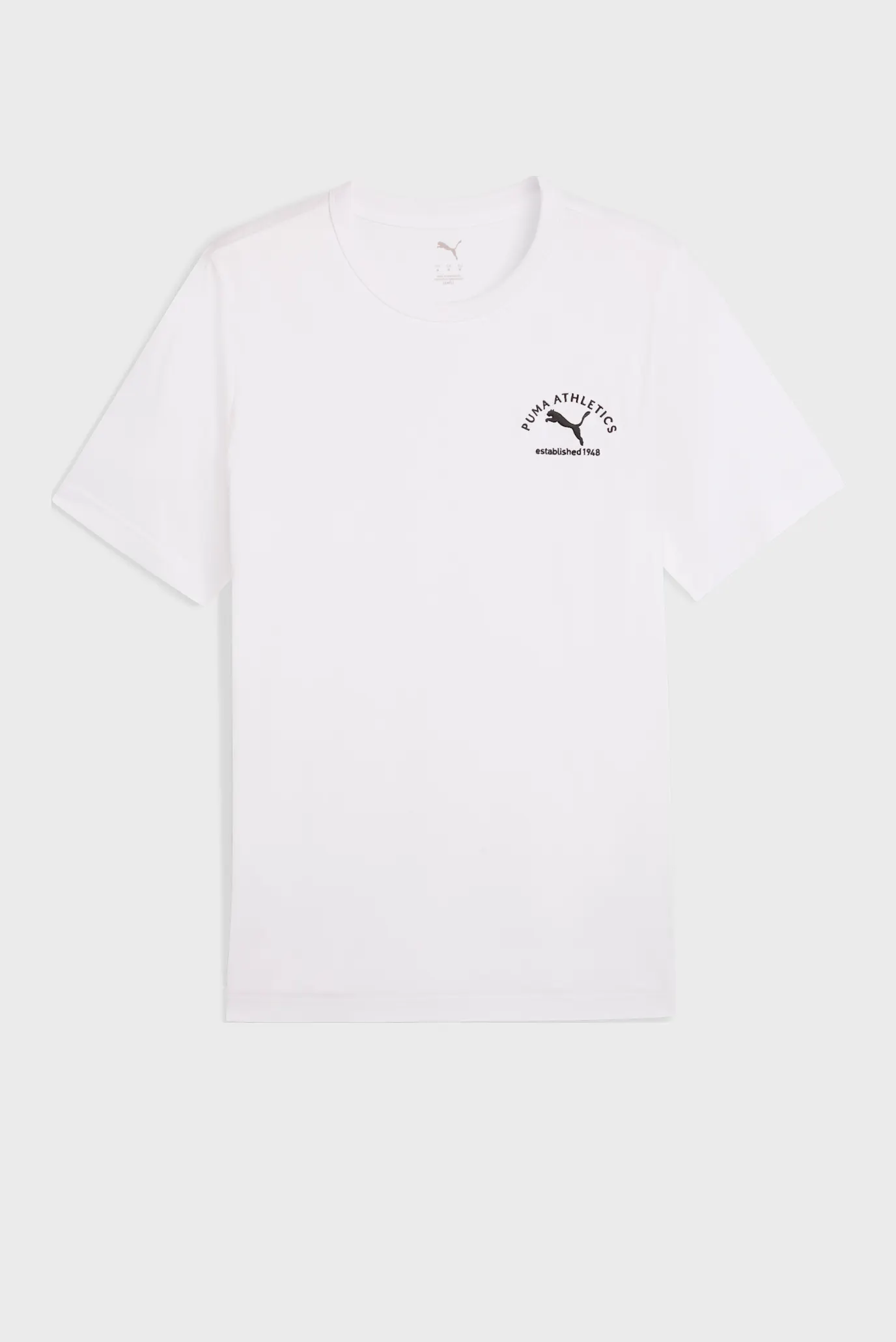 Мужская белая футболка PUMA Class Graphic Tee Men 4