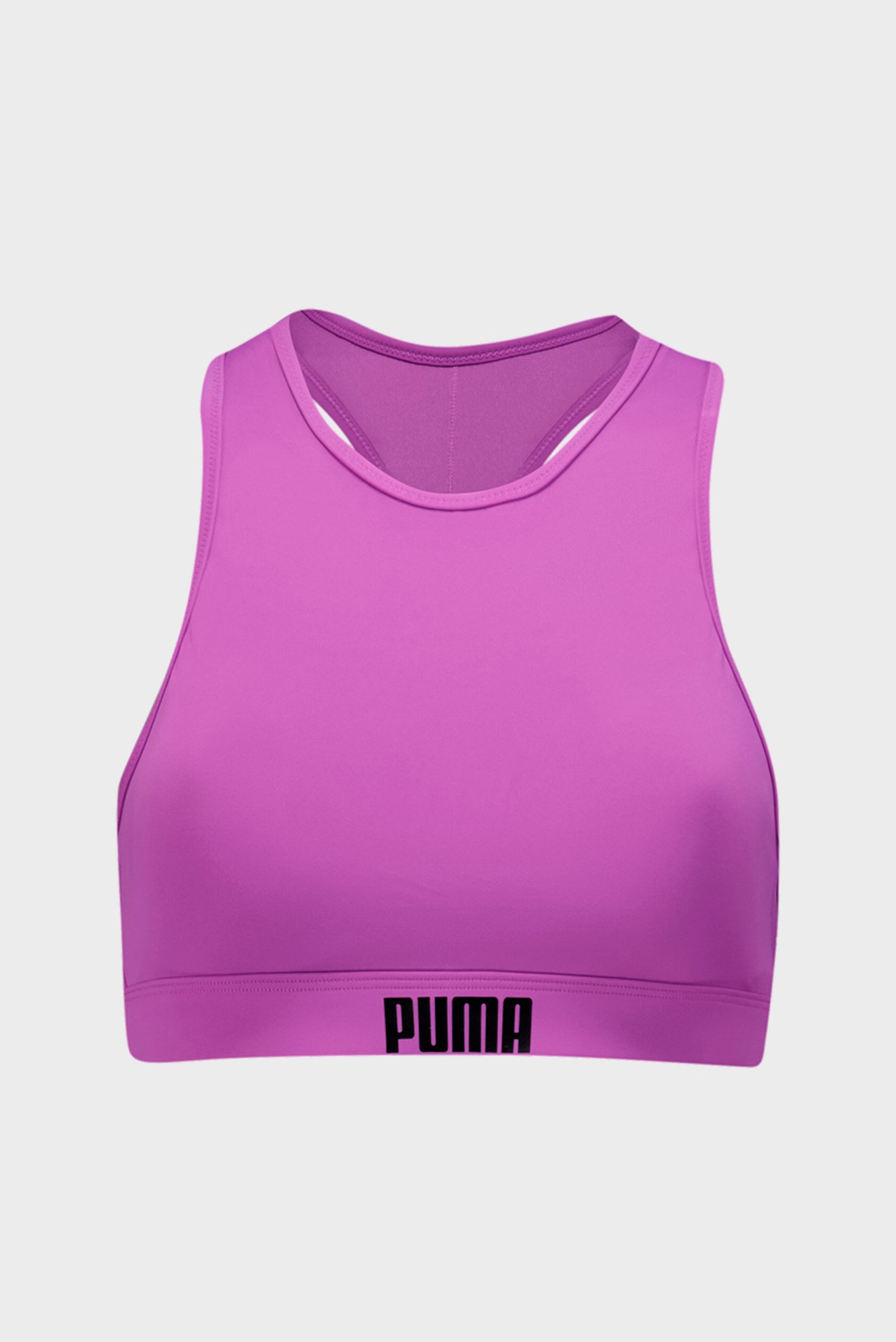 Женский фиолетовый топ от купальника PUMA Swim Women Racerback Swim Top 1