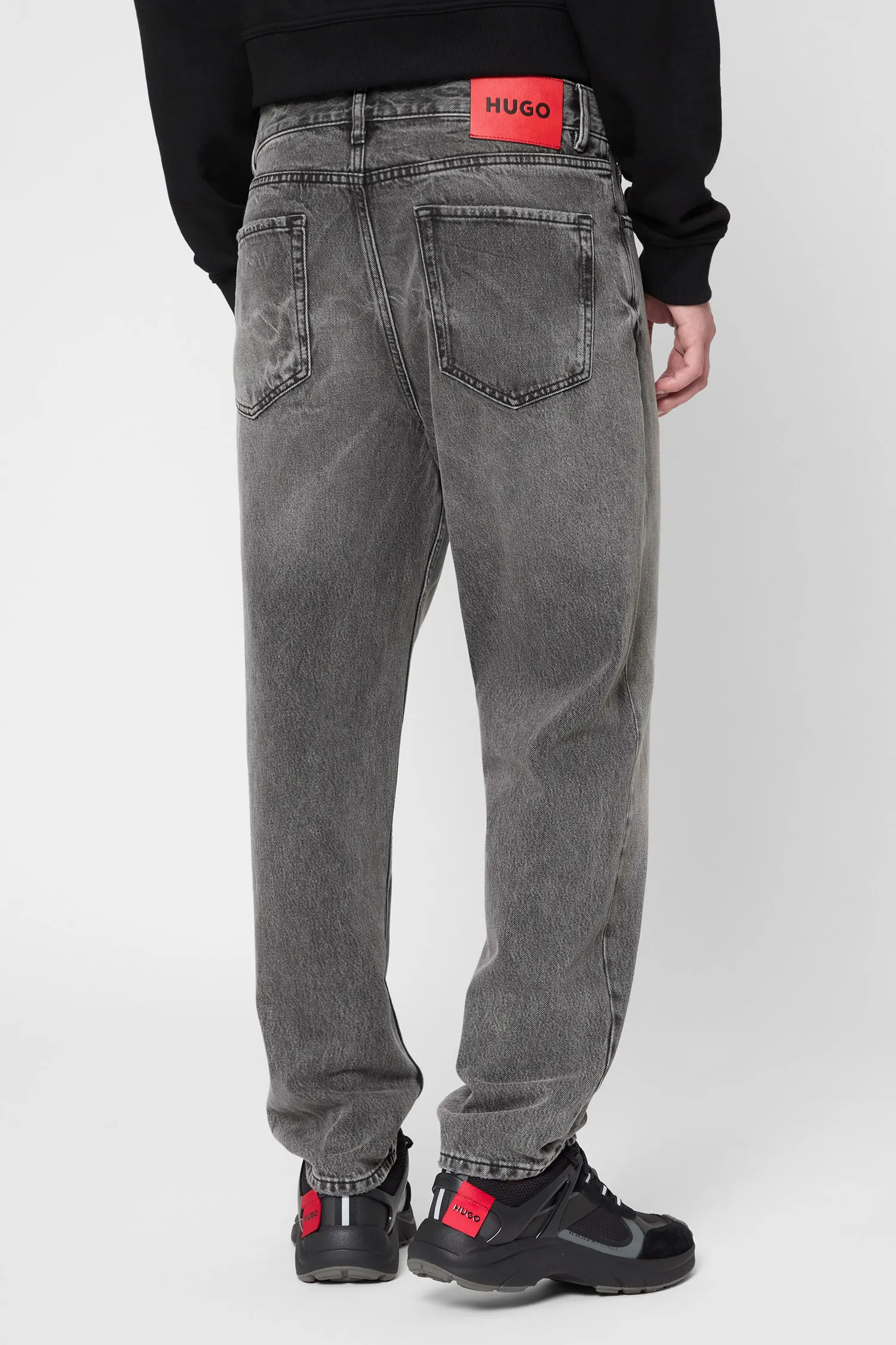 Чоловічі сірі джинси 3