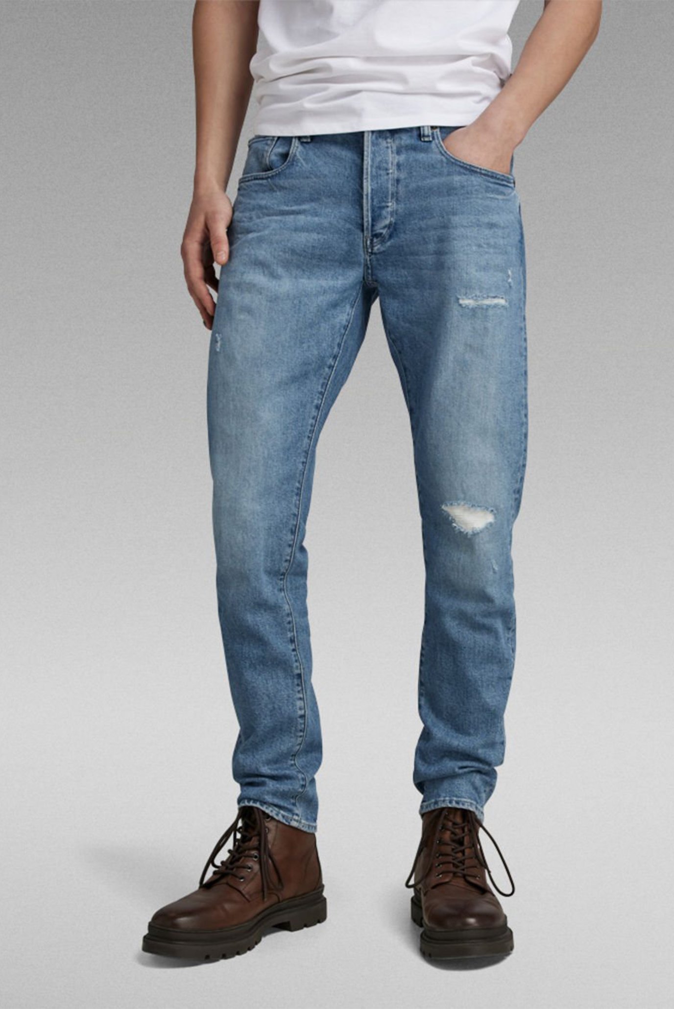 Чоловічі блакитні джинси 3301 1