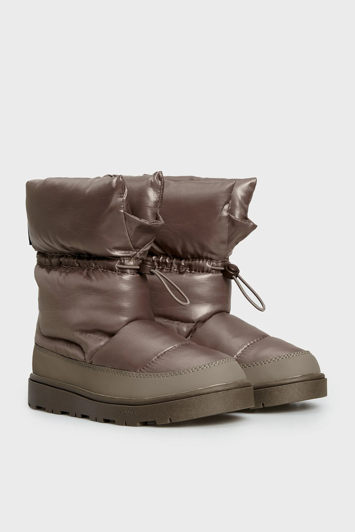 Жіночі коричневі дутики Sannly 3