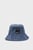 Женская синяя панама Boucle denim bucket hat