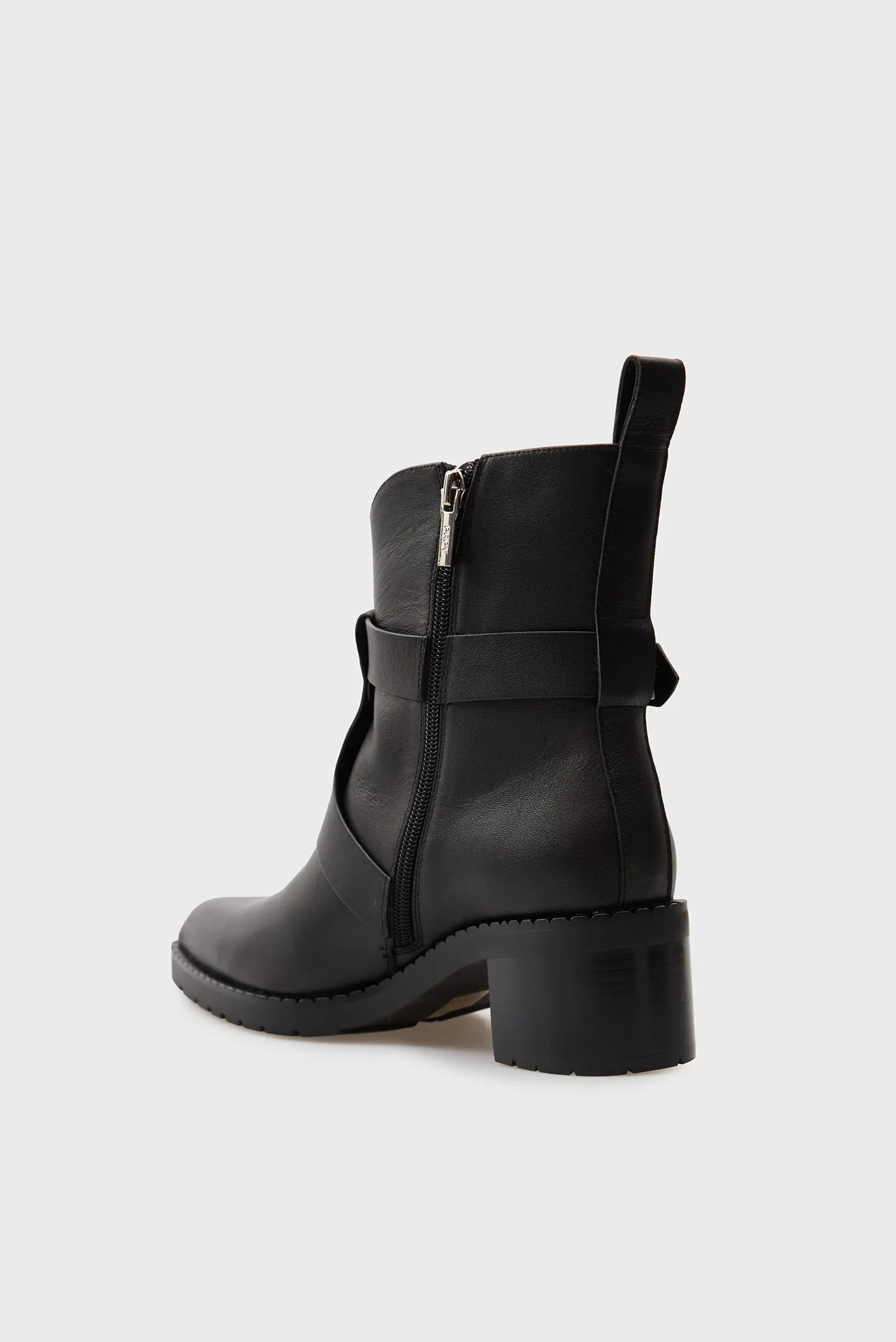 Женские черные кожаные ботильоны Claudine 5