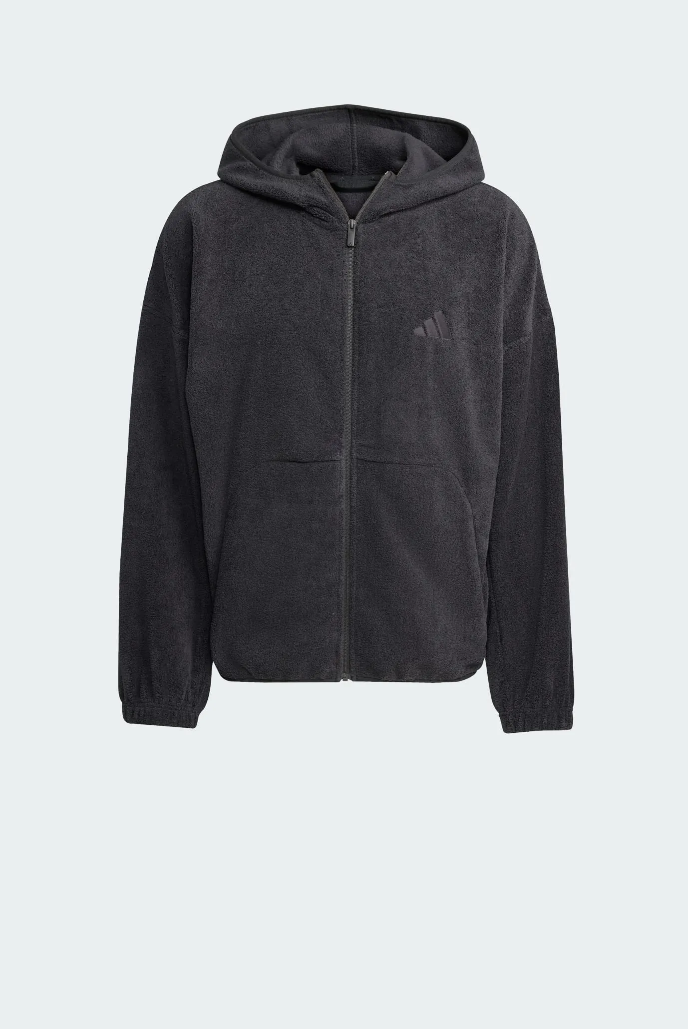 Мужское черное худи Future Icons Small Logo Low Pile Fleece Full