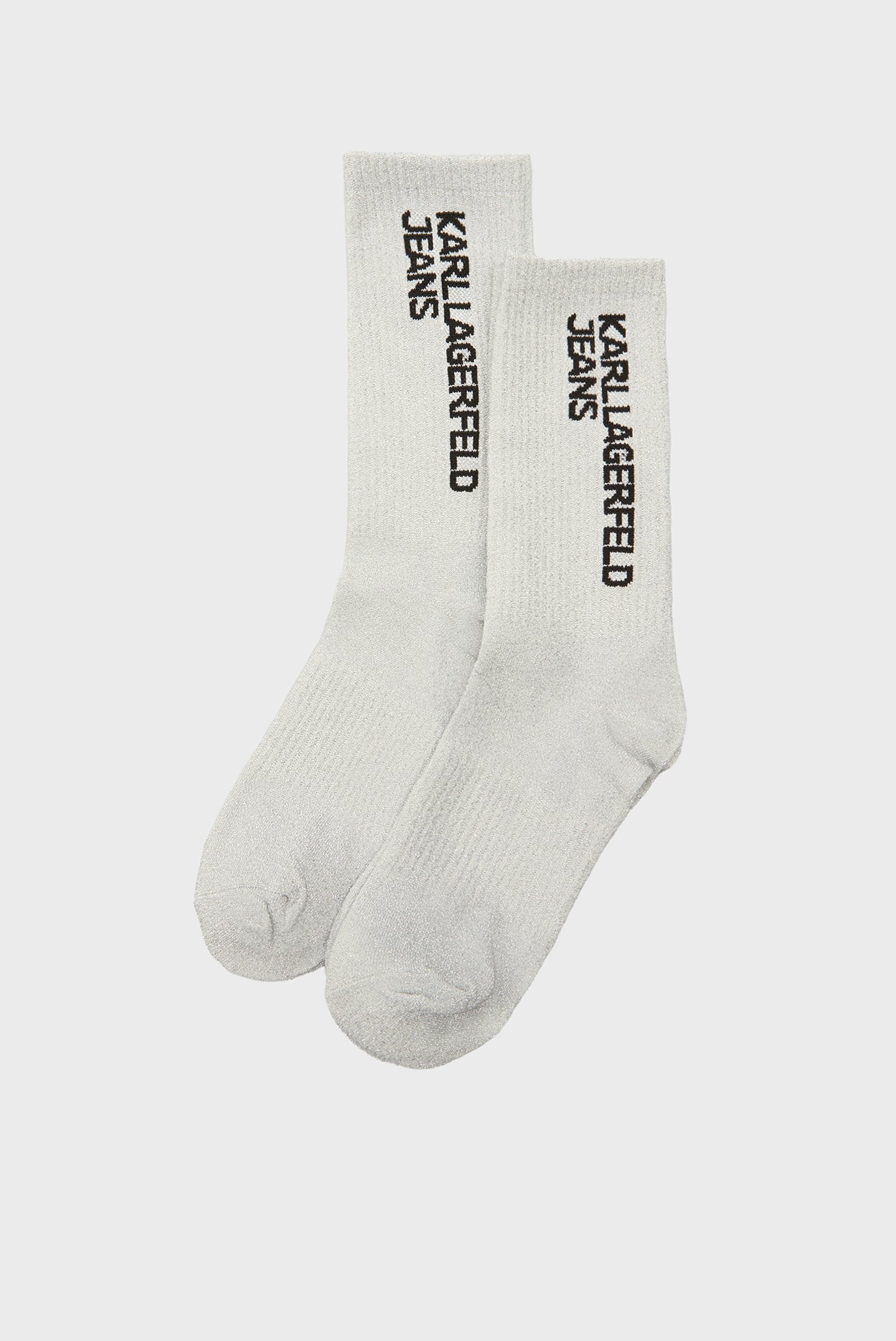 Женские серые носки (2 пары) KLJ 2PK SOCKS SILVER 1