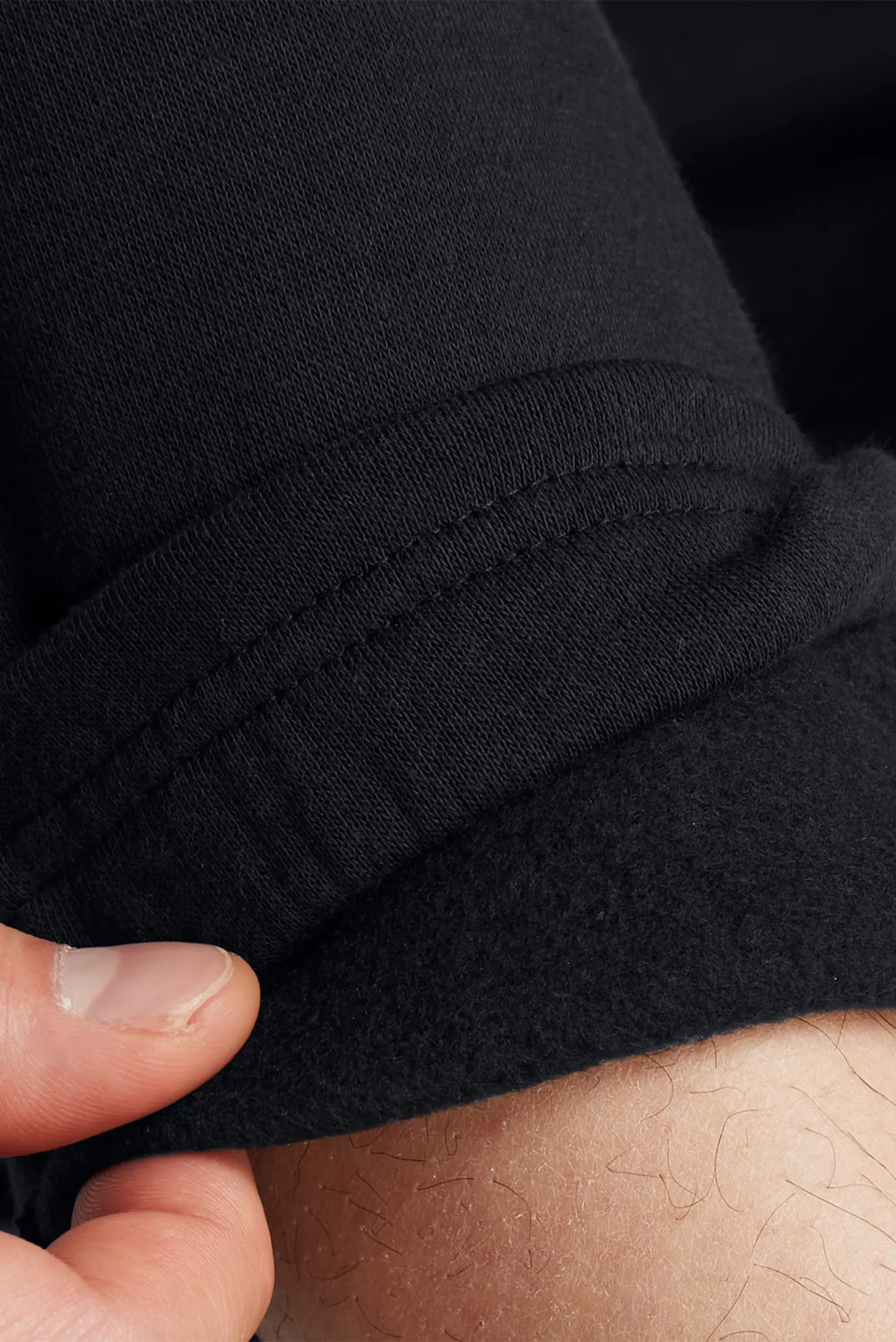 Чоловічі чорні спортивні штани UA Icon Fleece Fleece Jgr Taping 5