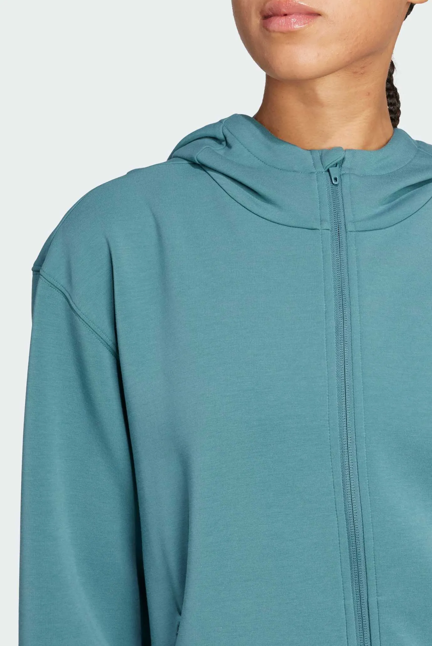 Жіноче бірюзове худі Designed 4 Training Full-Zip 4