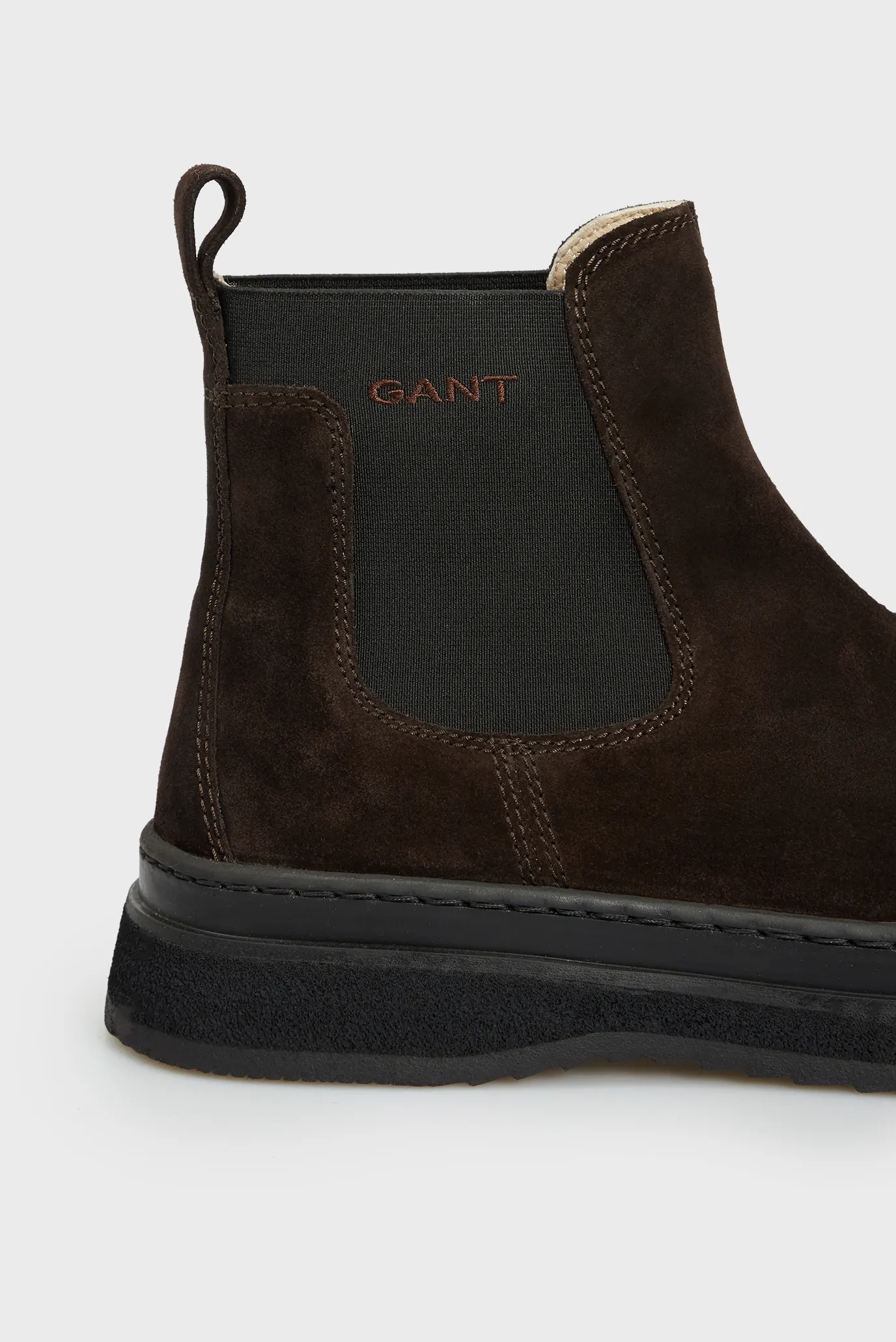 Чоловічі темно-коричневі замшеві челсі Blistown 2