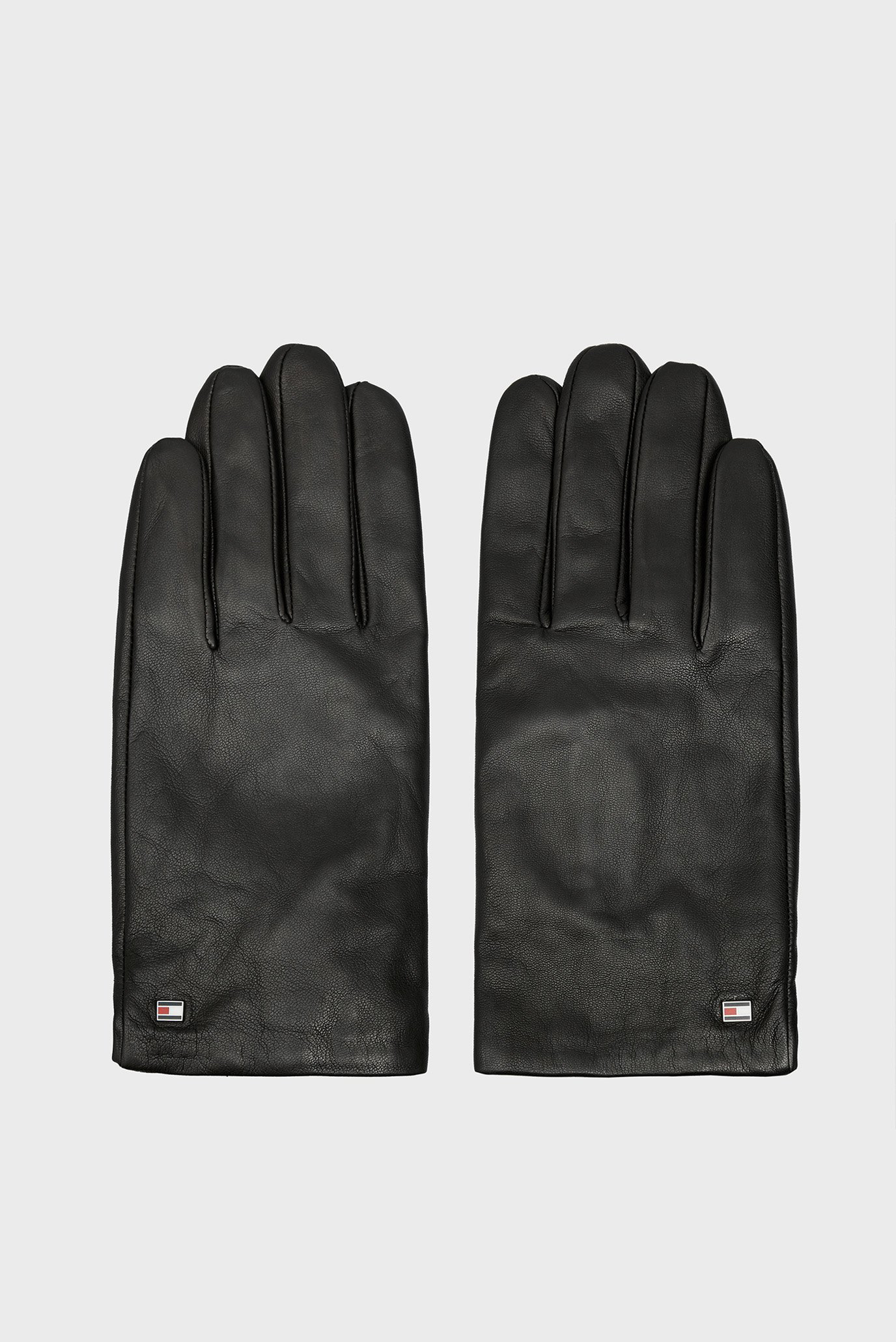 Мужские черные кожаные перчатки ESSENTIAL FLAG LEATHER GLOVES 1