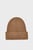 Мужская коричневая кашемировая шапка ELEVATED PLAQUE